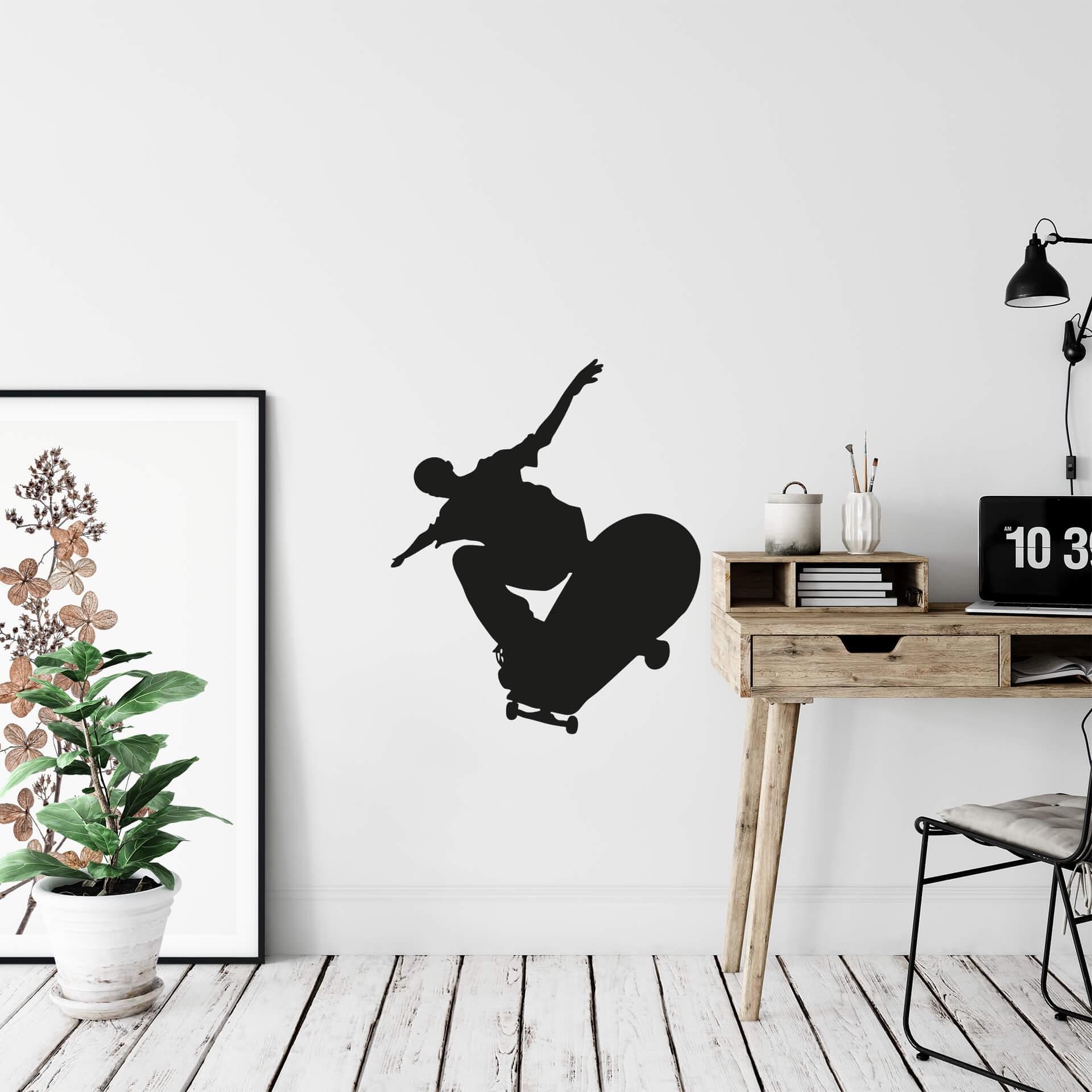 Muursticker Skateboarder 04