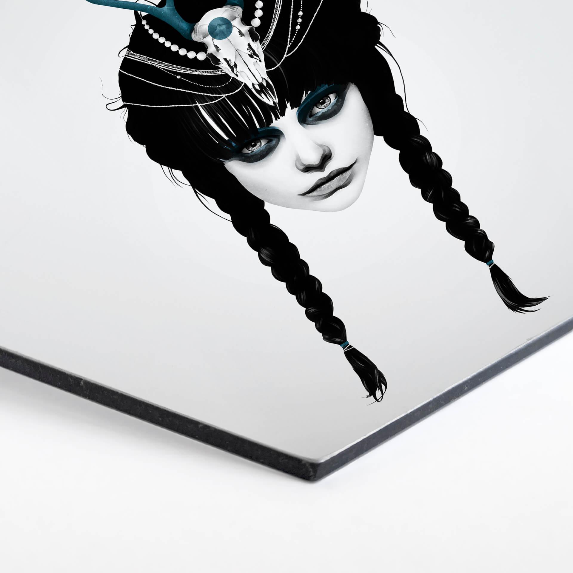 Hexagon Dibond Ireland - Wakeful Warrior