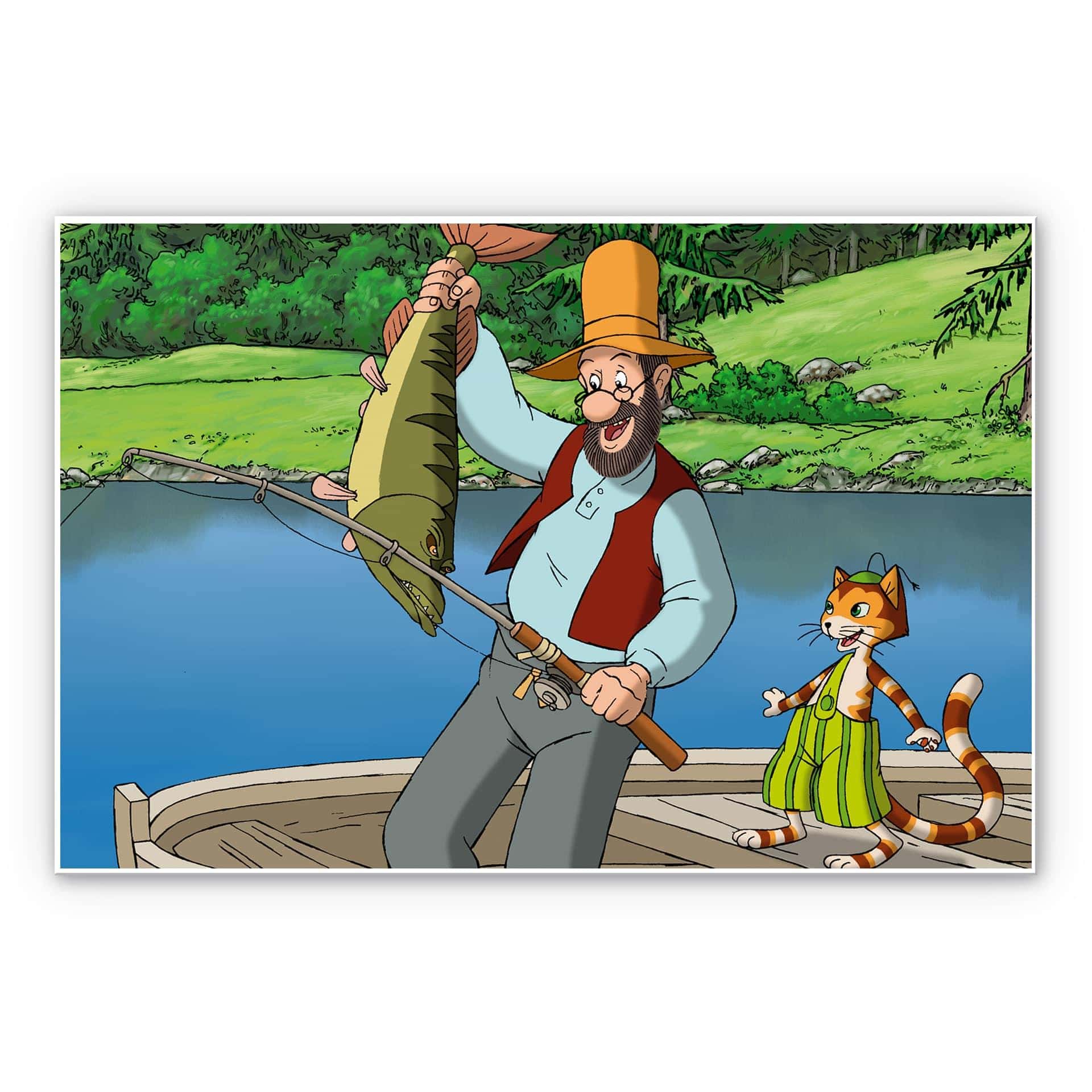 Wandbild Pettersson und Findus - Erfolgserlebnis