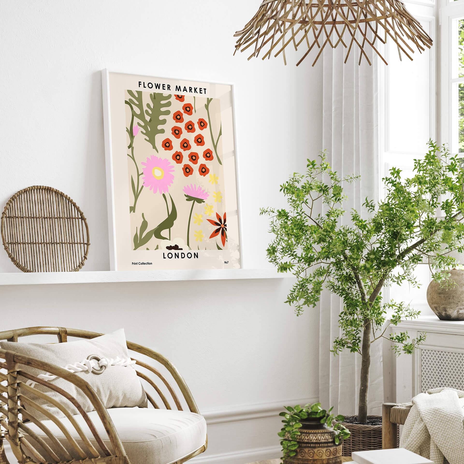 Plakat NKTN - Flower Market London