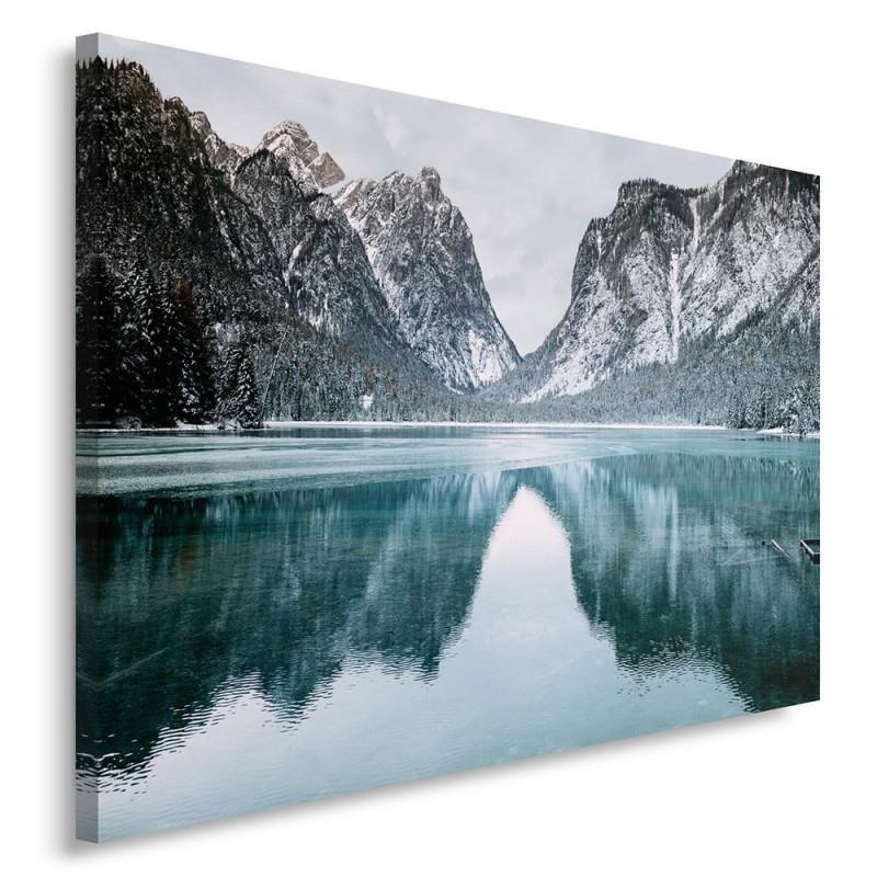 Canvasbillede, Bjerglandskab natur