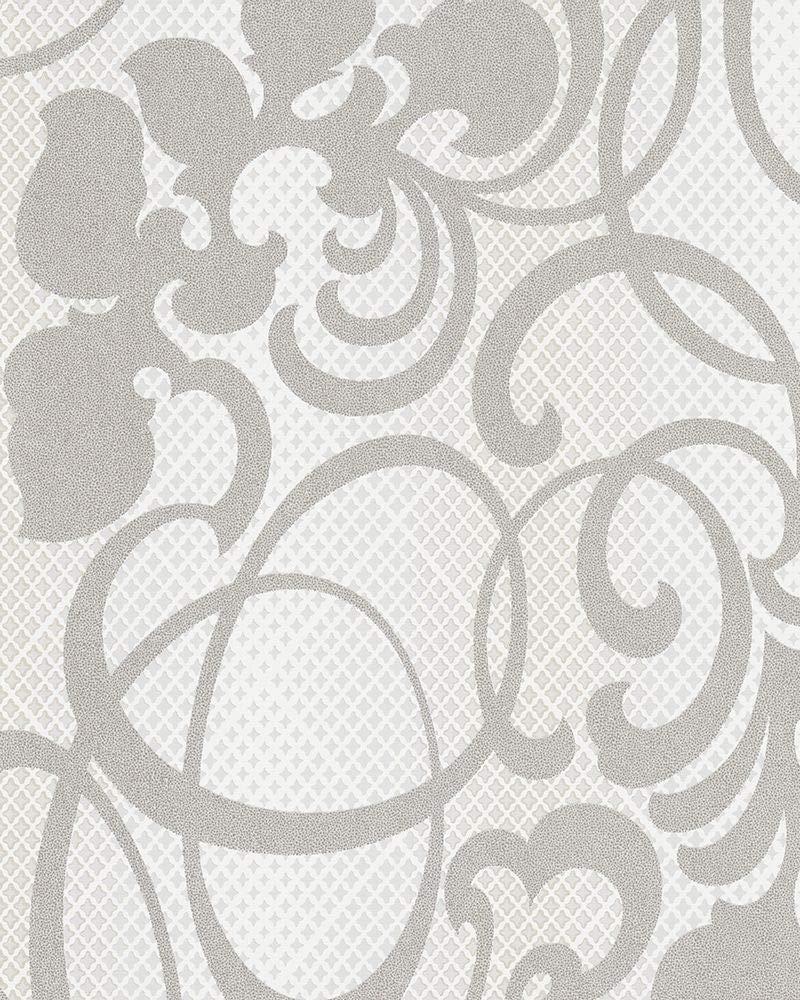 Vliestapete Ornamental Klassisch in Greige , Lounge