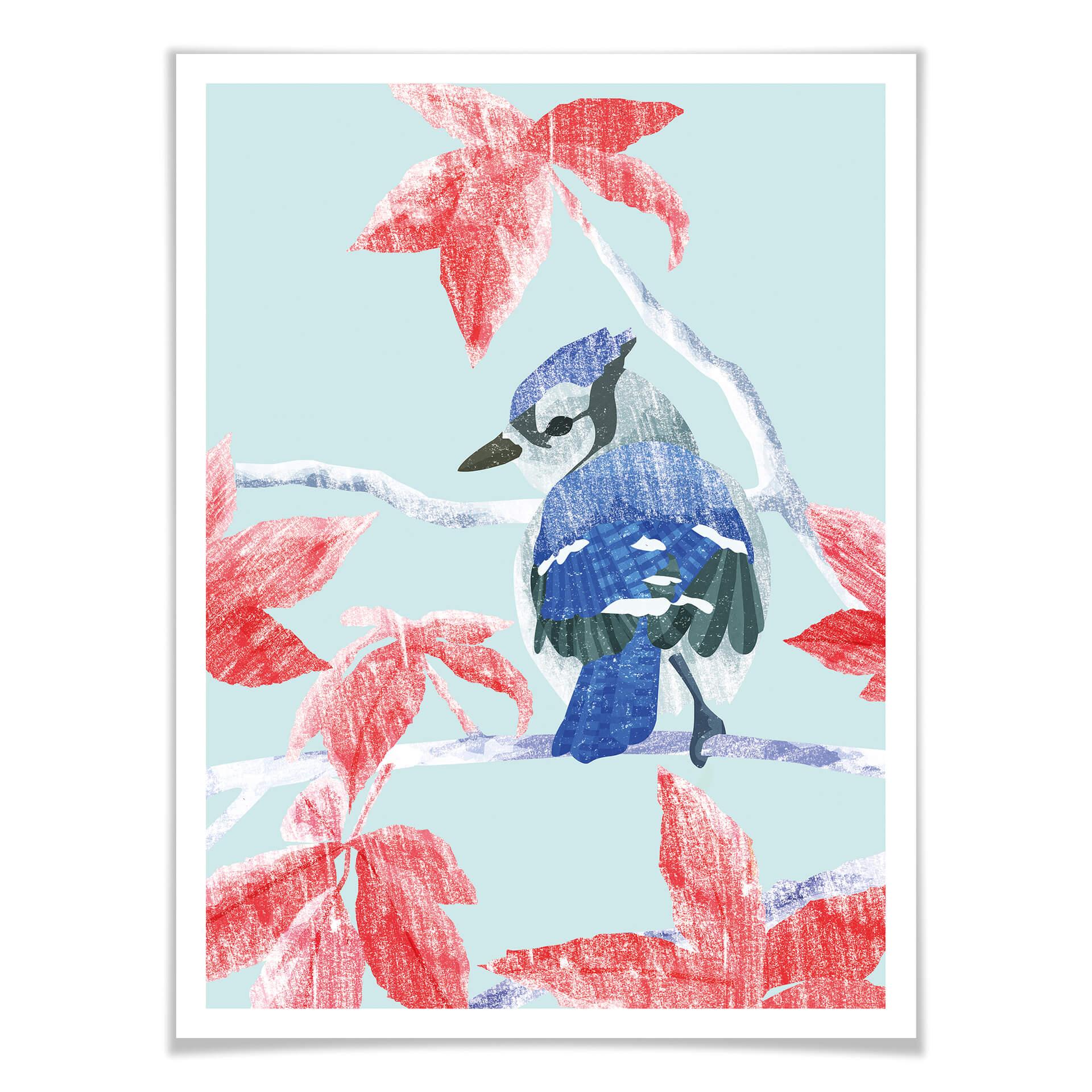 Póster Goed Blauw - El martín pescador