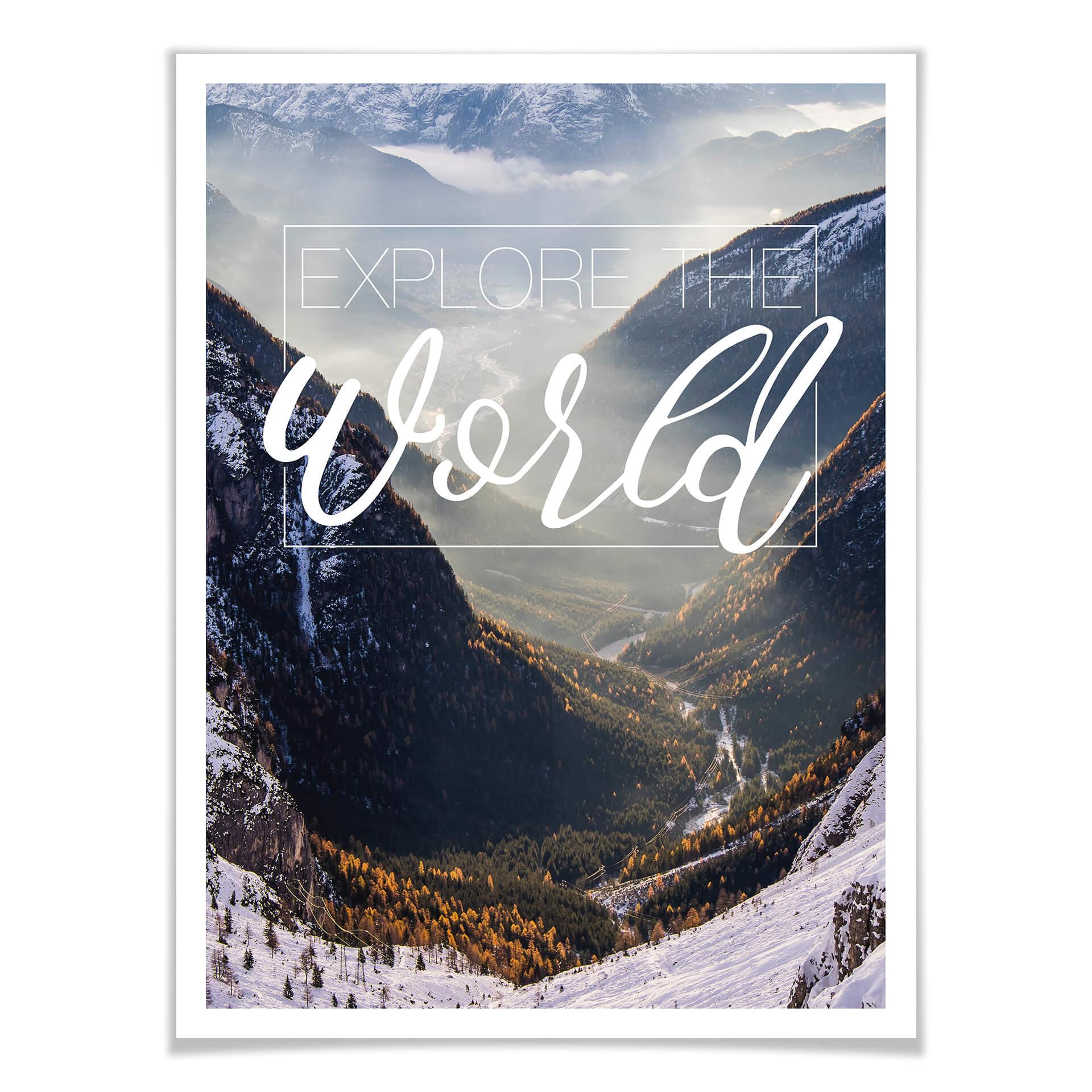 Poster - Explore the World