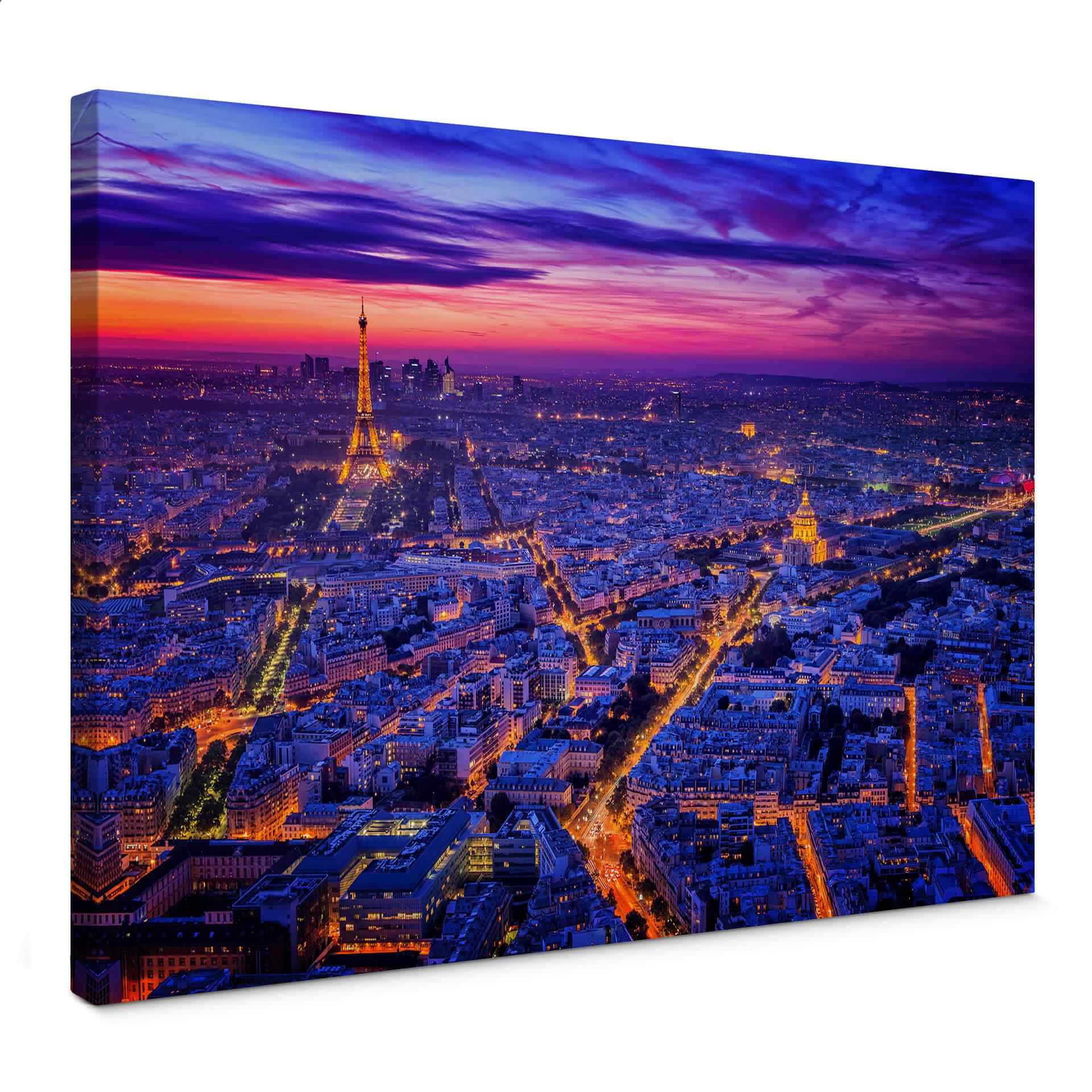 Canvasbillede - Miguel - Paris by Night