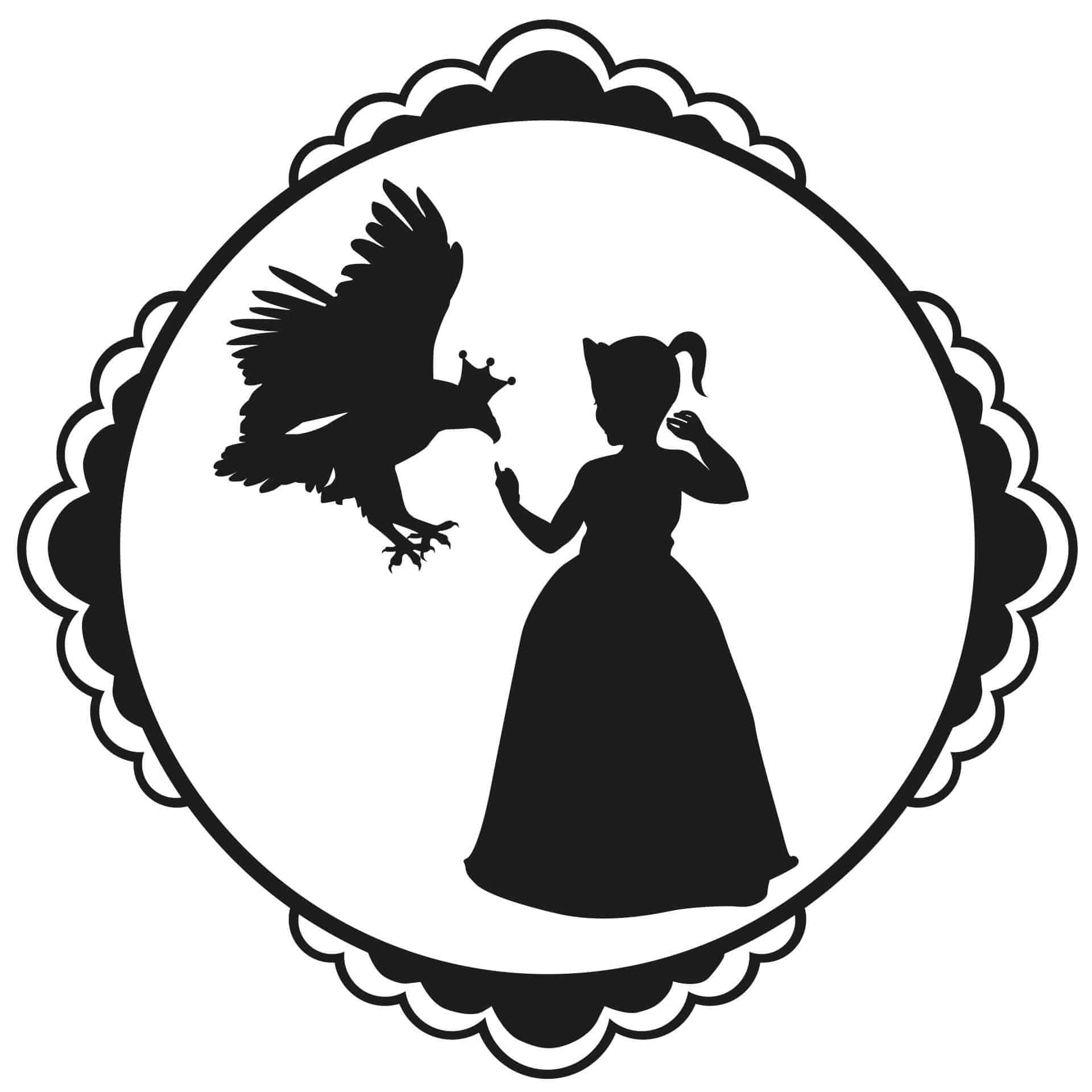 Adesivo murale - Mondo delle fiabe: principessa