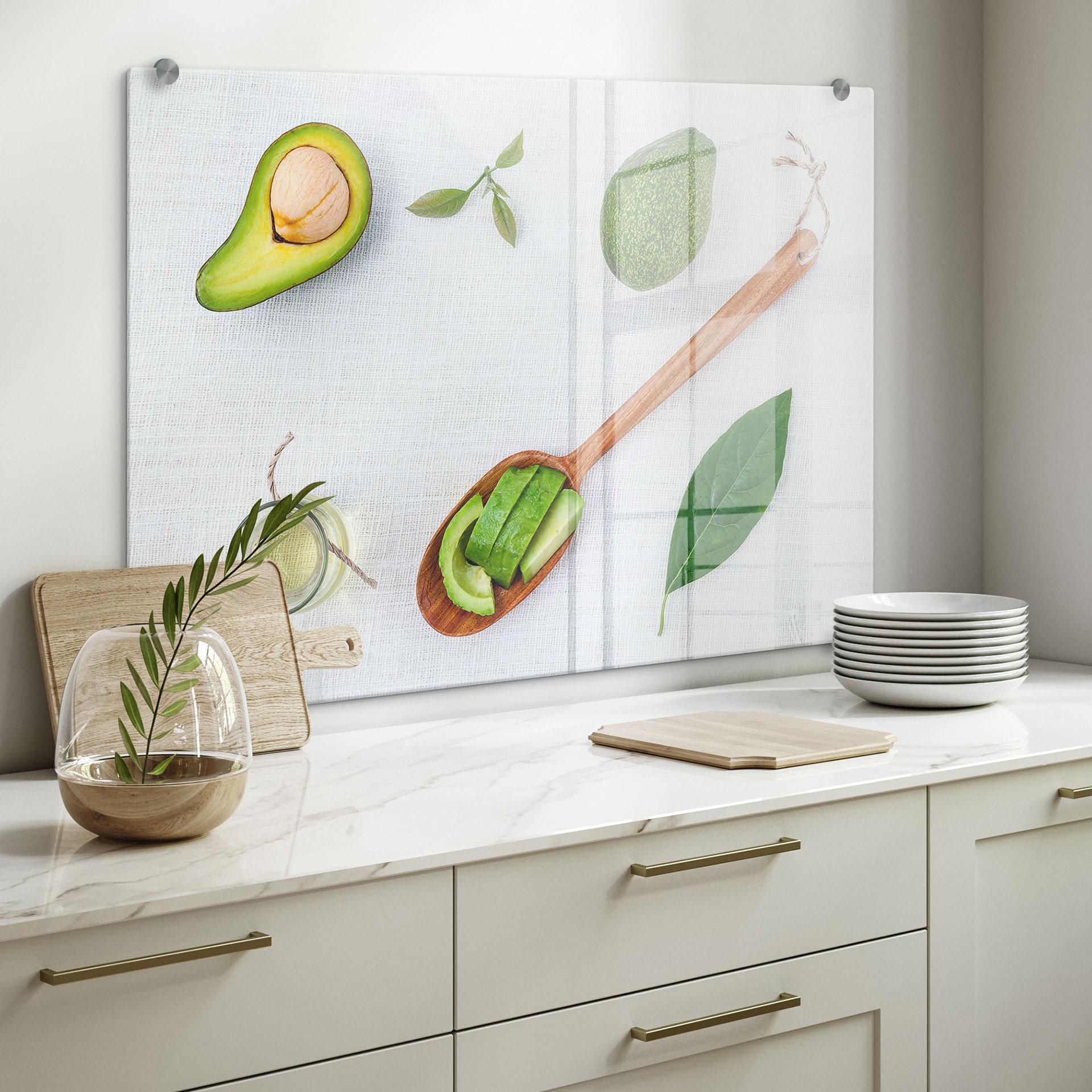 Stænkplade - Friske avocadoer