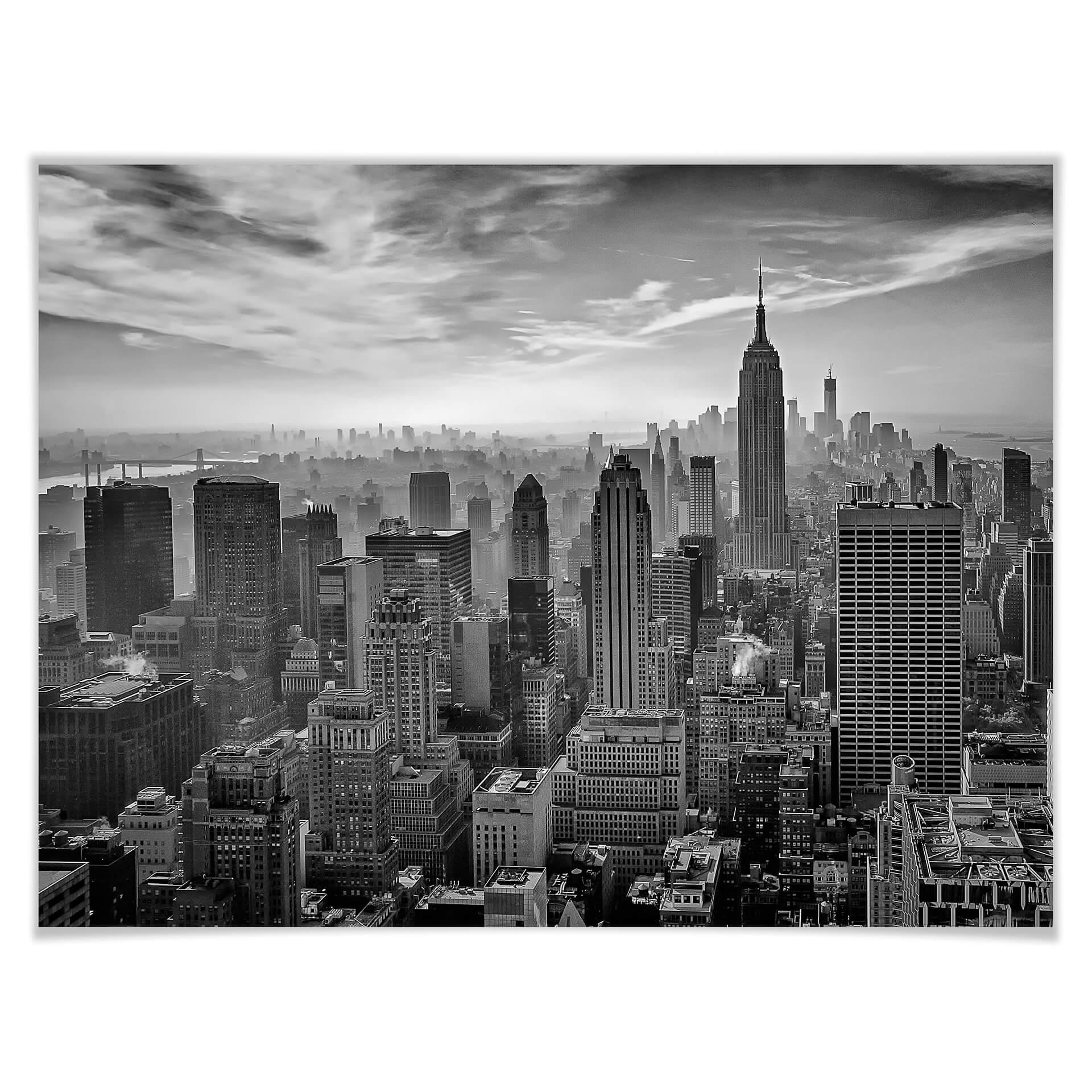 Póster Schilbe - Hazy Gotham