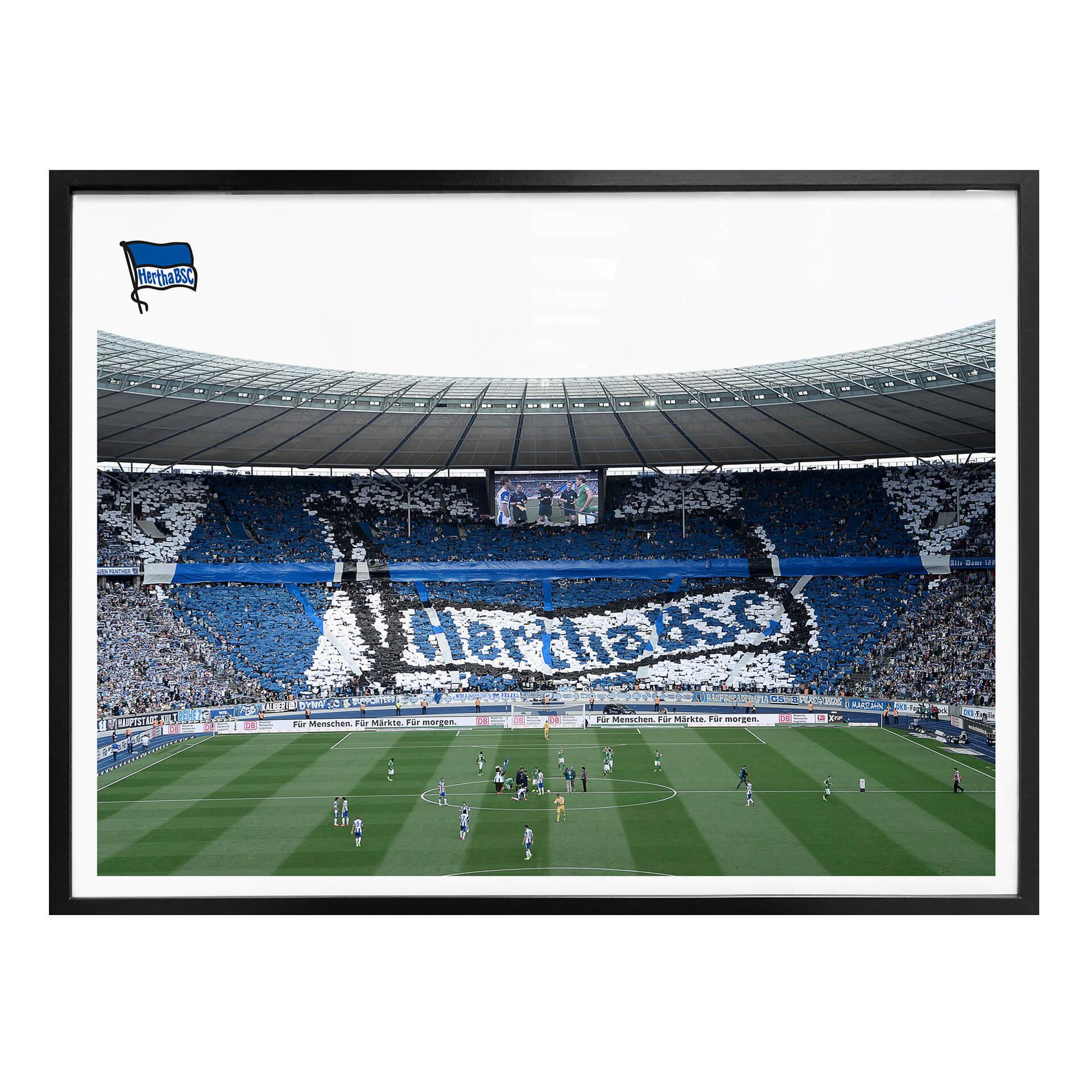 Poster Hertha BSC - Lancement du jeu au stade