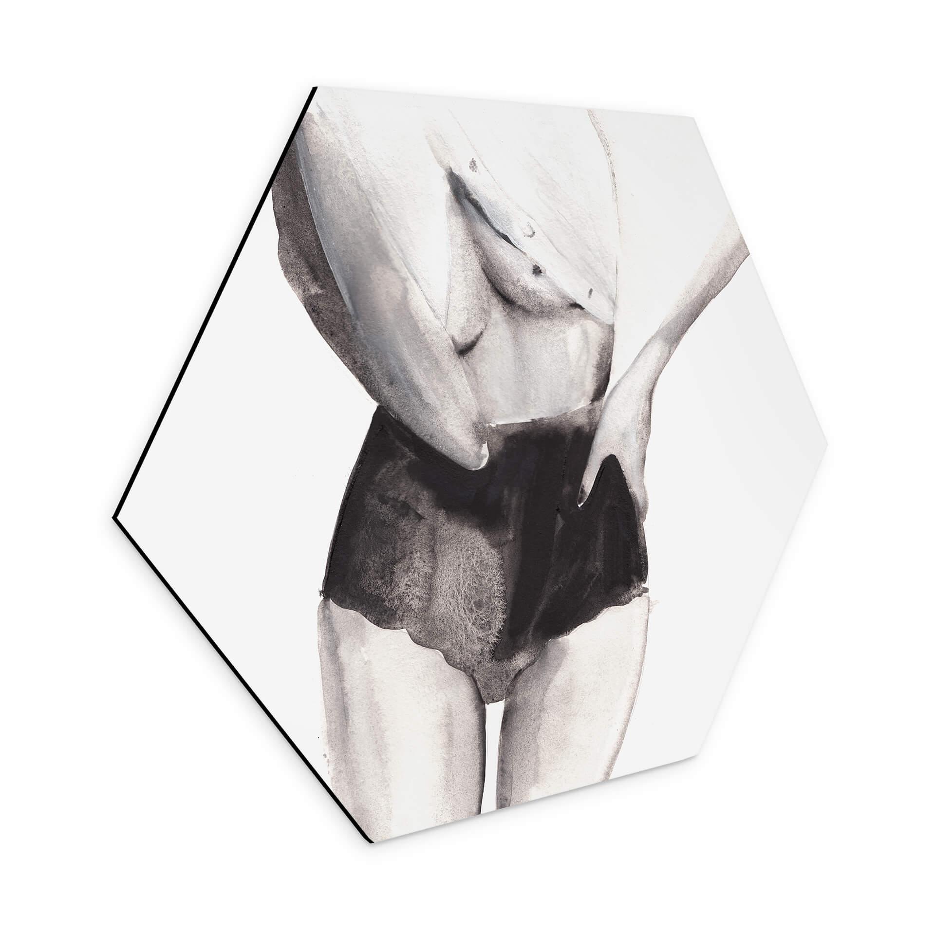 Hexagone - alu-Dibond Verbaan - Dance with me sugar