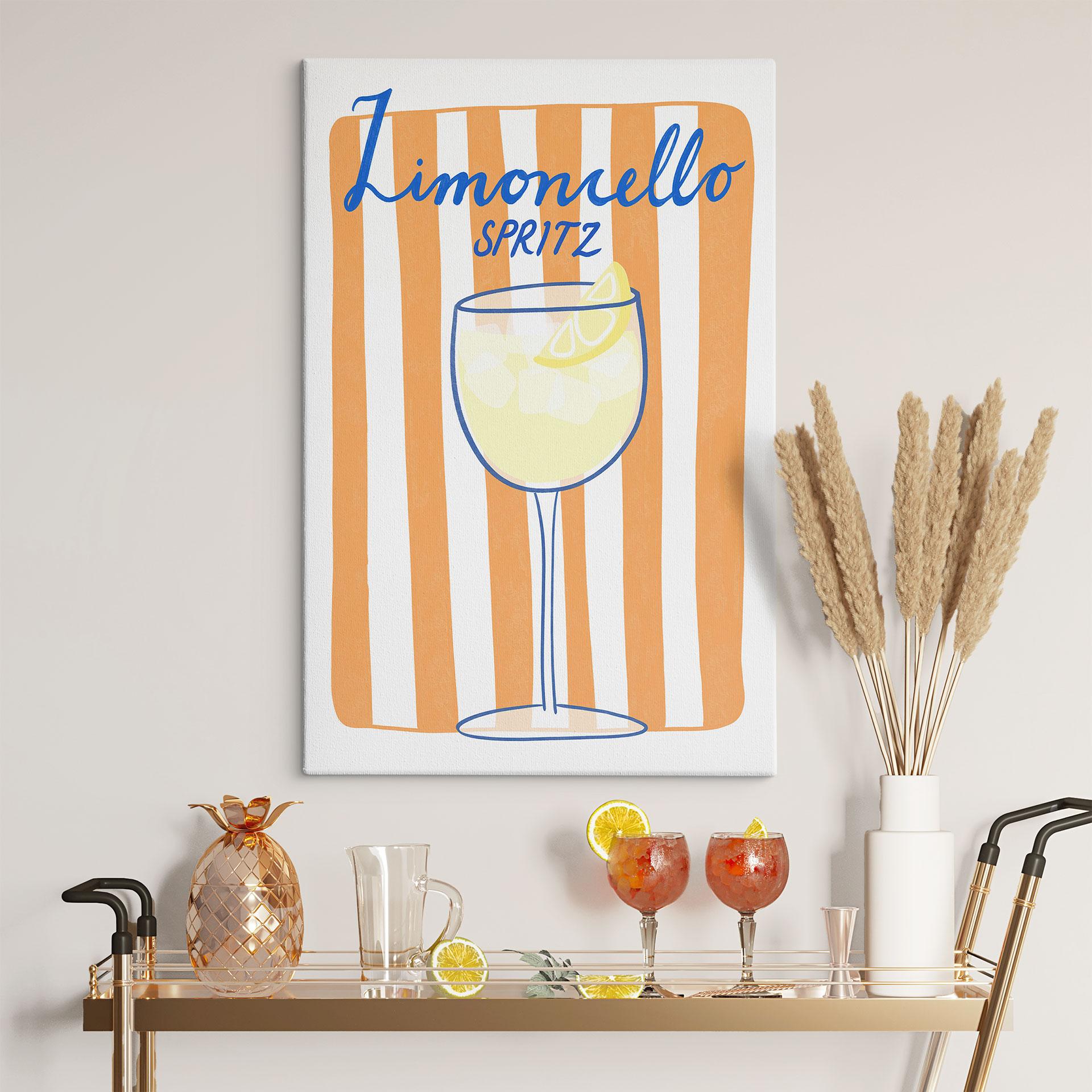 Lærredsprint - Limoncello Spritz - Fritsch