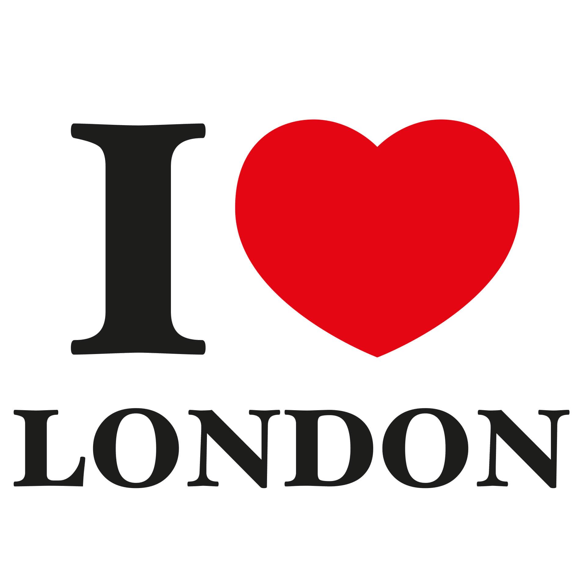 Wallsticker - I love London