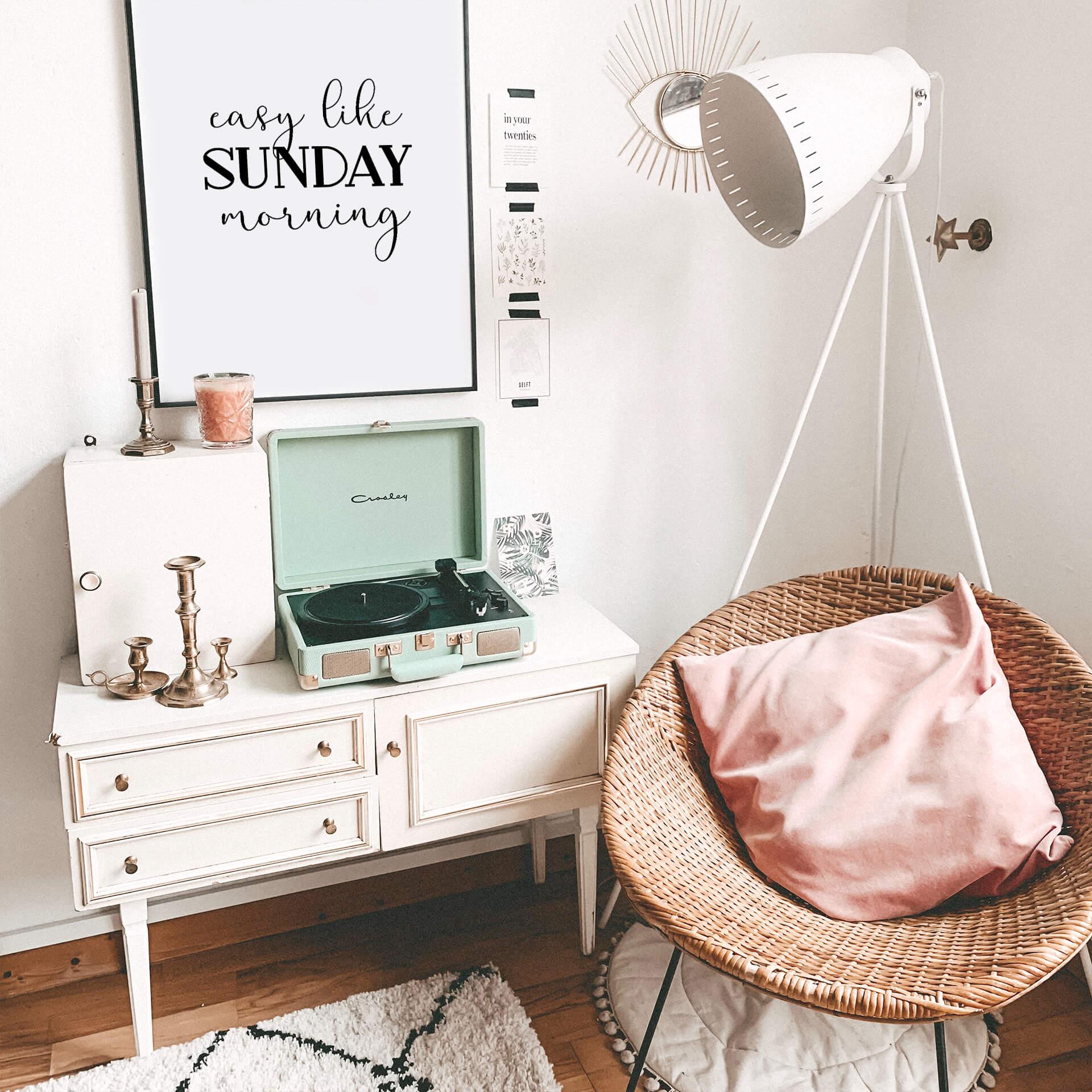 Poster Easy like Sunday morning