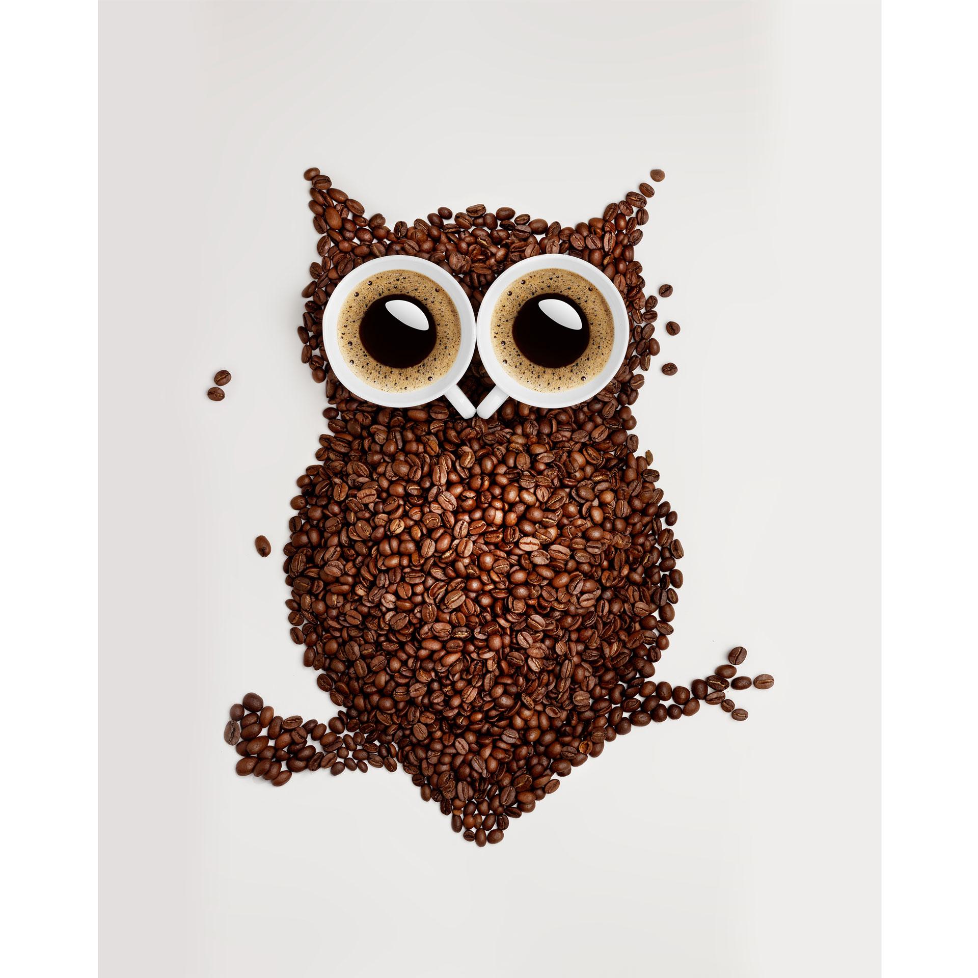 Fotobehang Koffieuiltje
