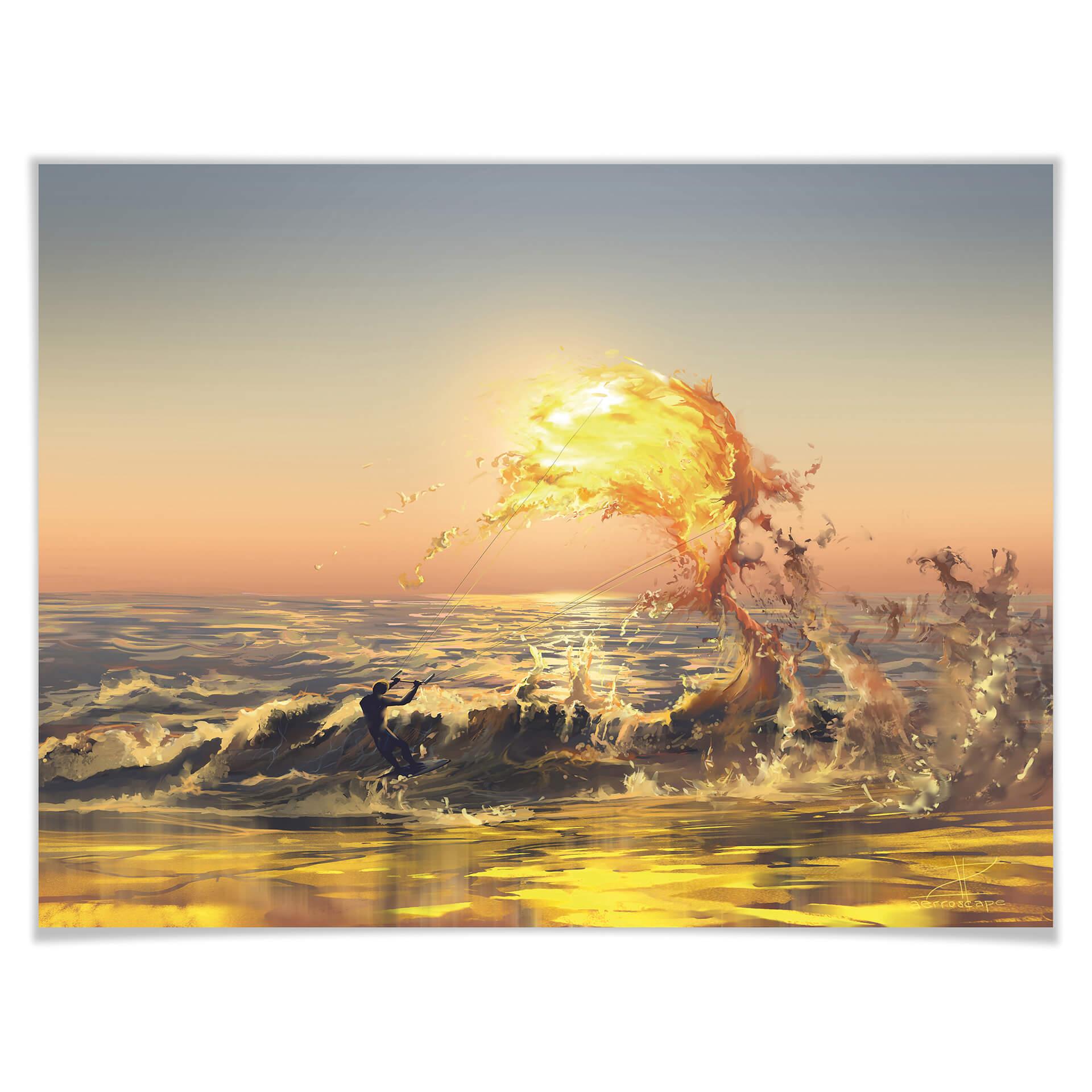 Plakat aeroscape - Fire Surfer