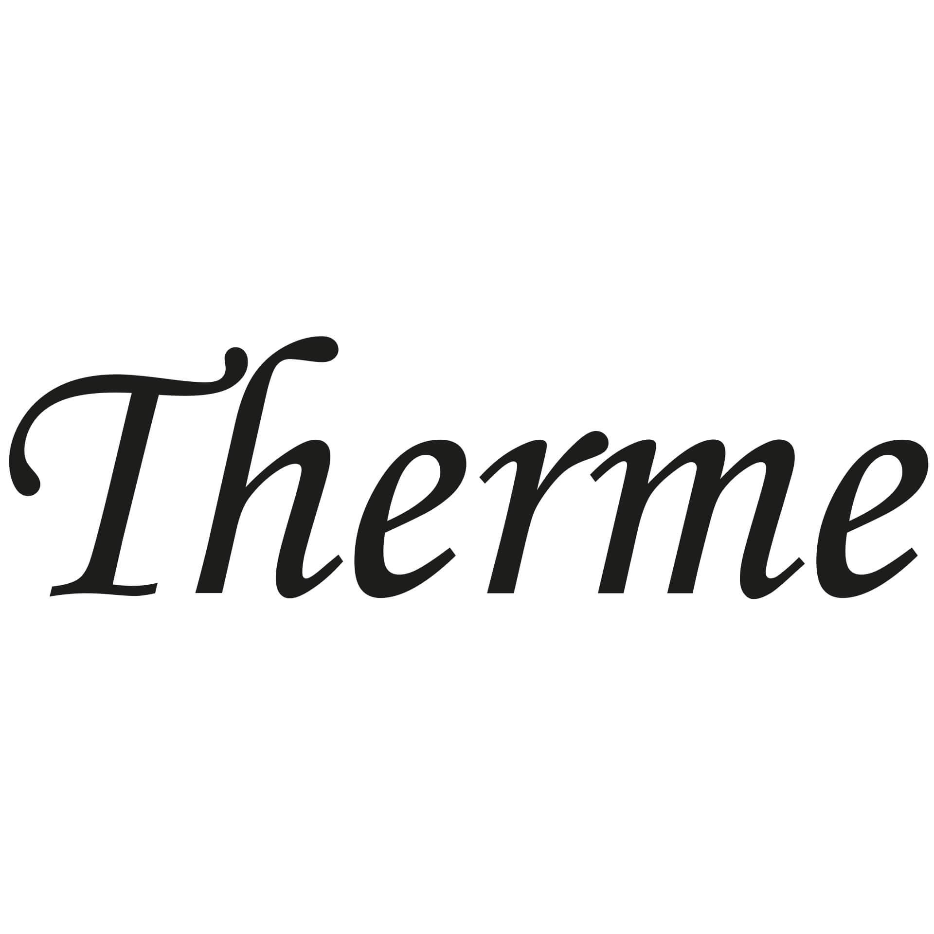 Wandtattoo Therme