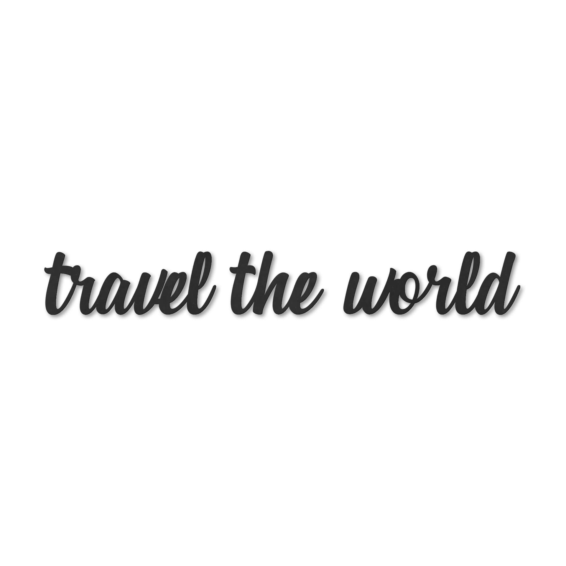 MDF Decoratie Travel the World