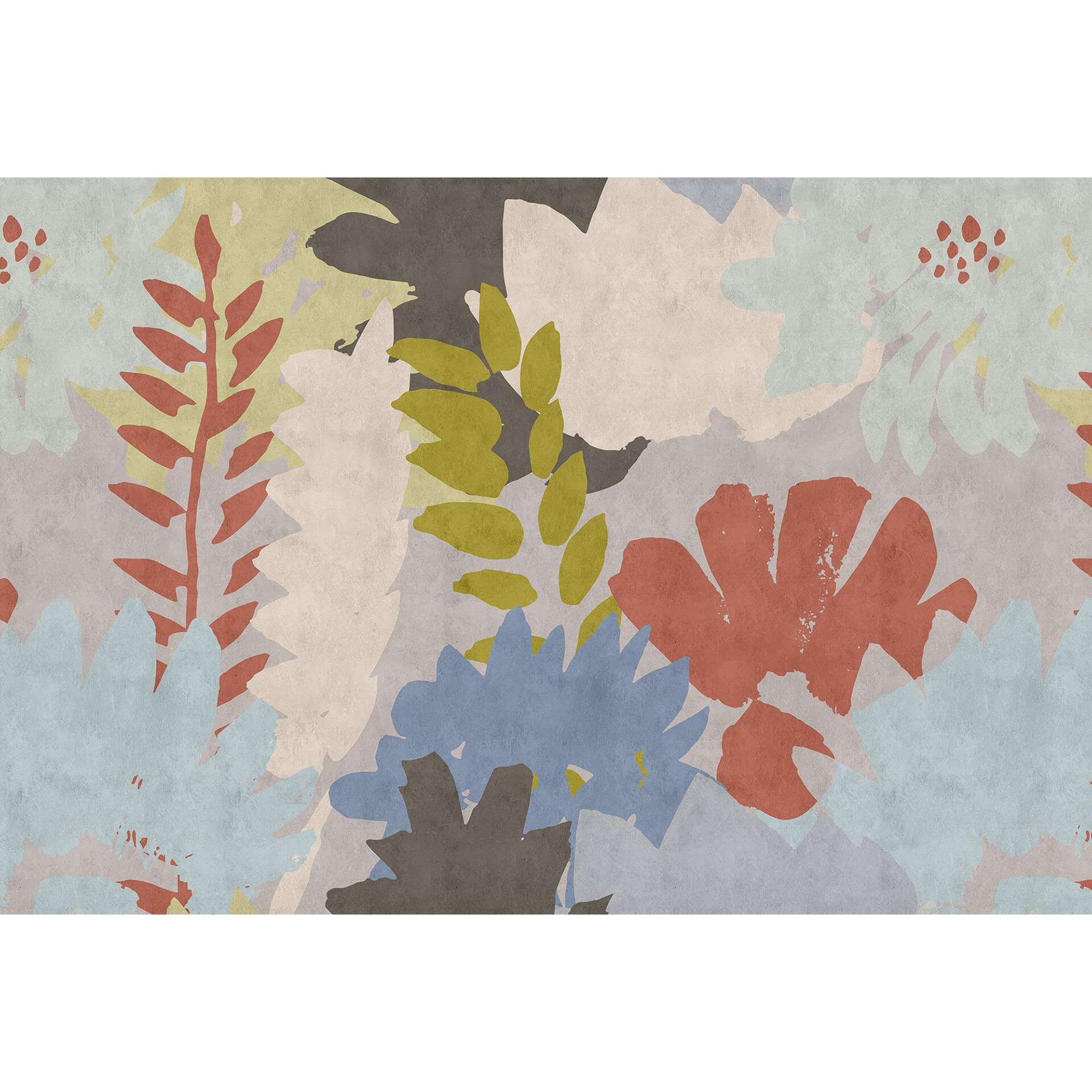 Livingwalls Fototapet Walls by Patel 2 floral collage 3