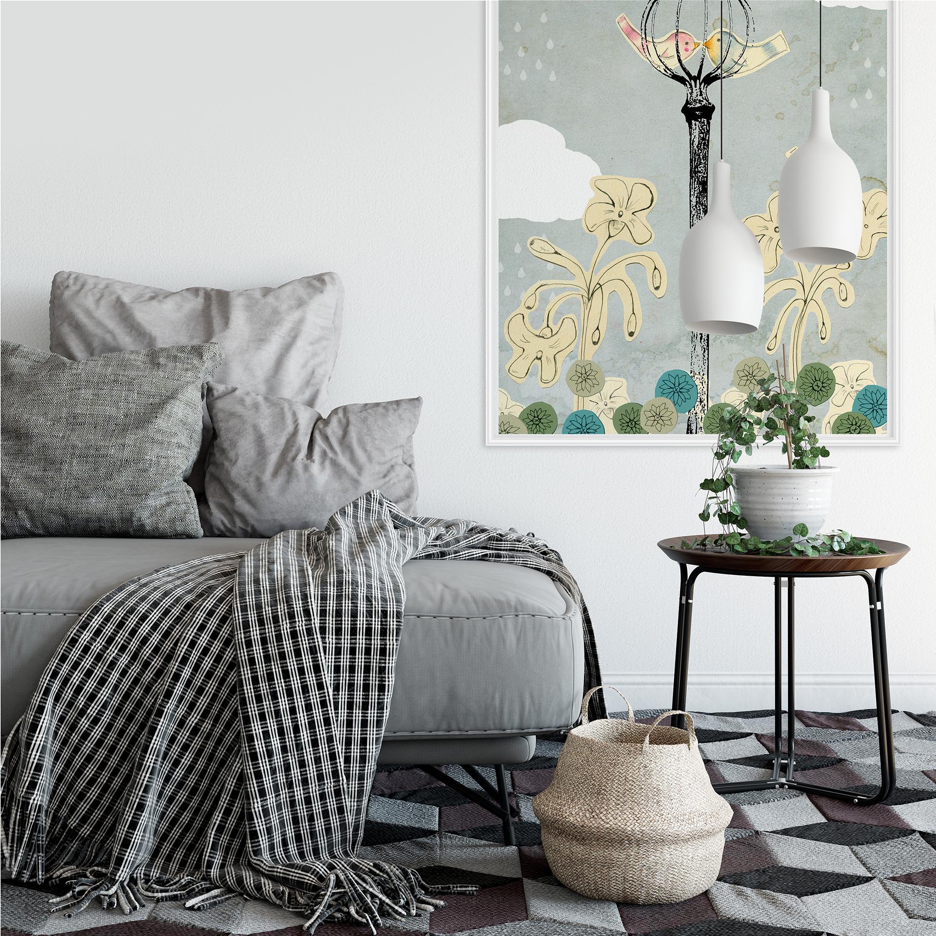 Wallprint Loske - Mohnblume