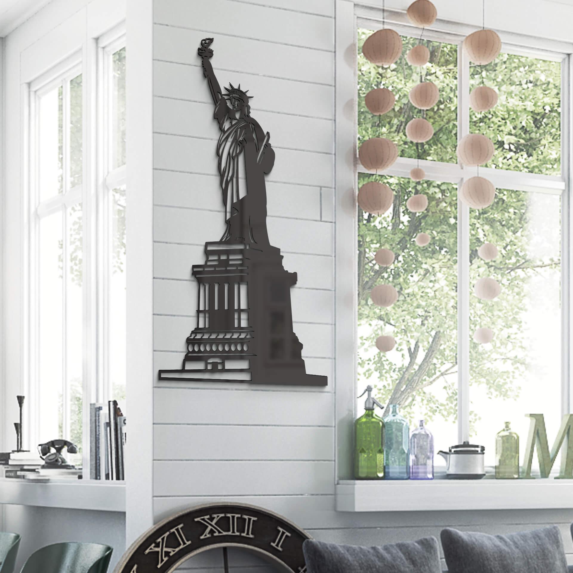Decoración acrílica Estatua de la Libertad