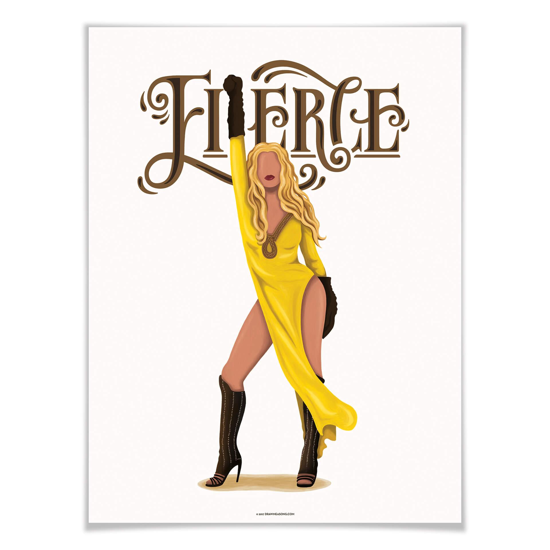 Plakat Tohmé - Hołd dla Beyoncé