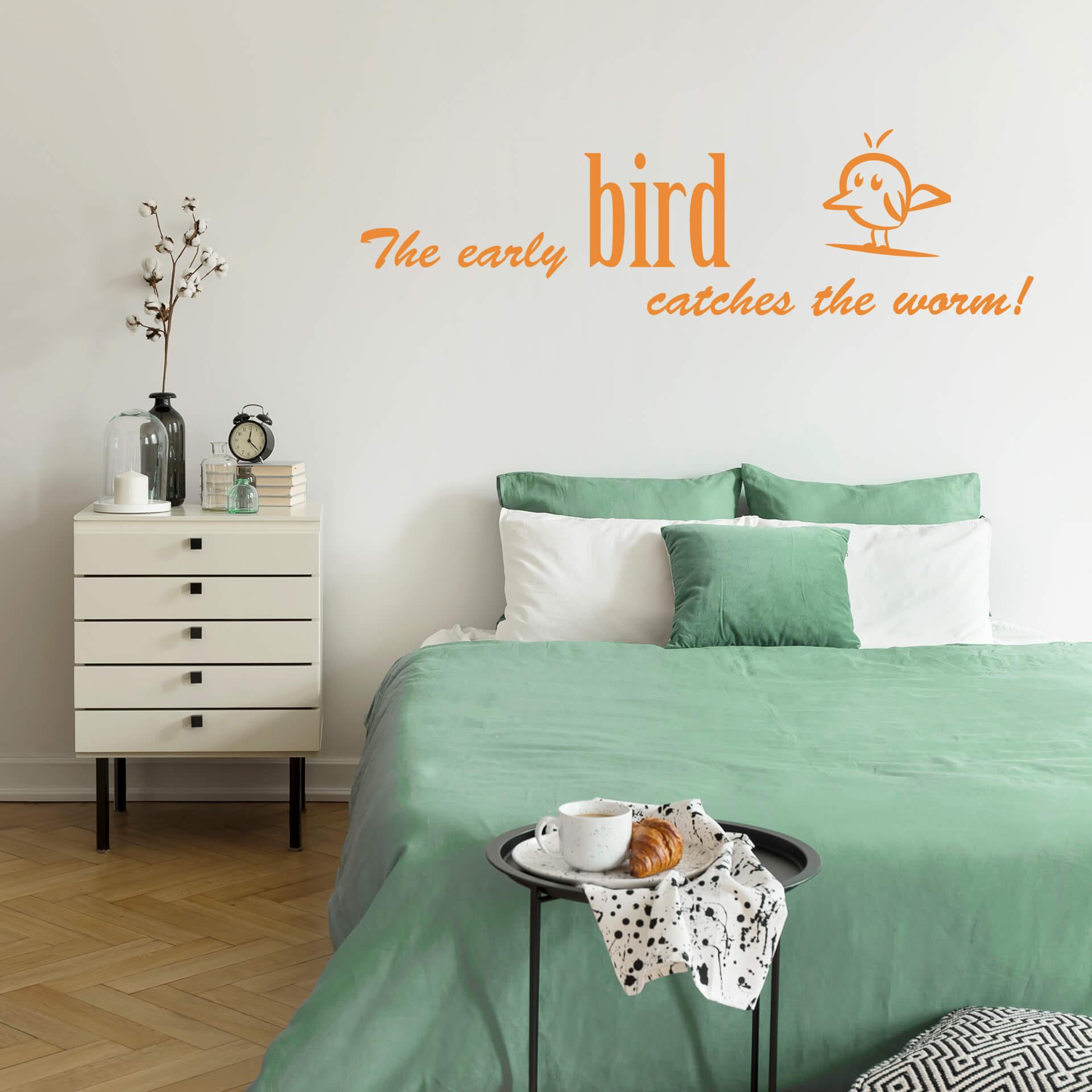 The early bird catches the worm!