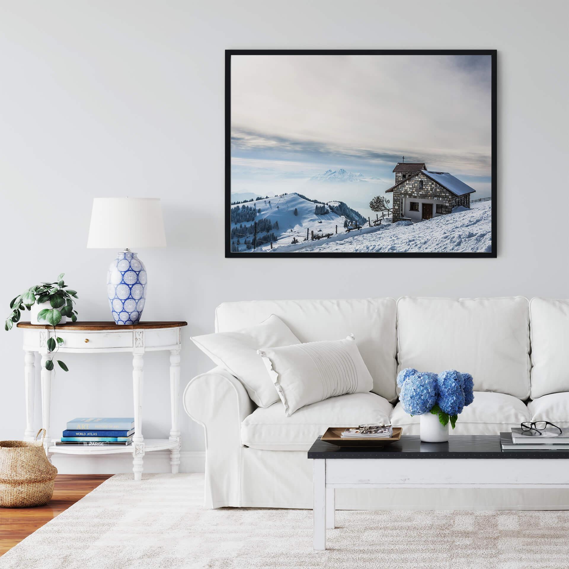 Poster Huber - Rigi Mountain