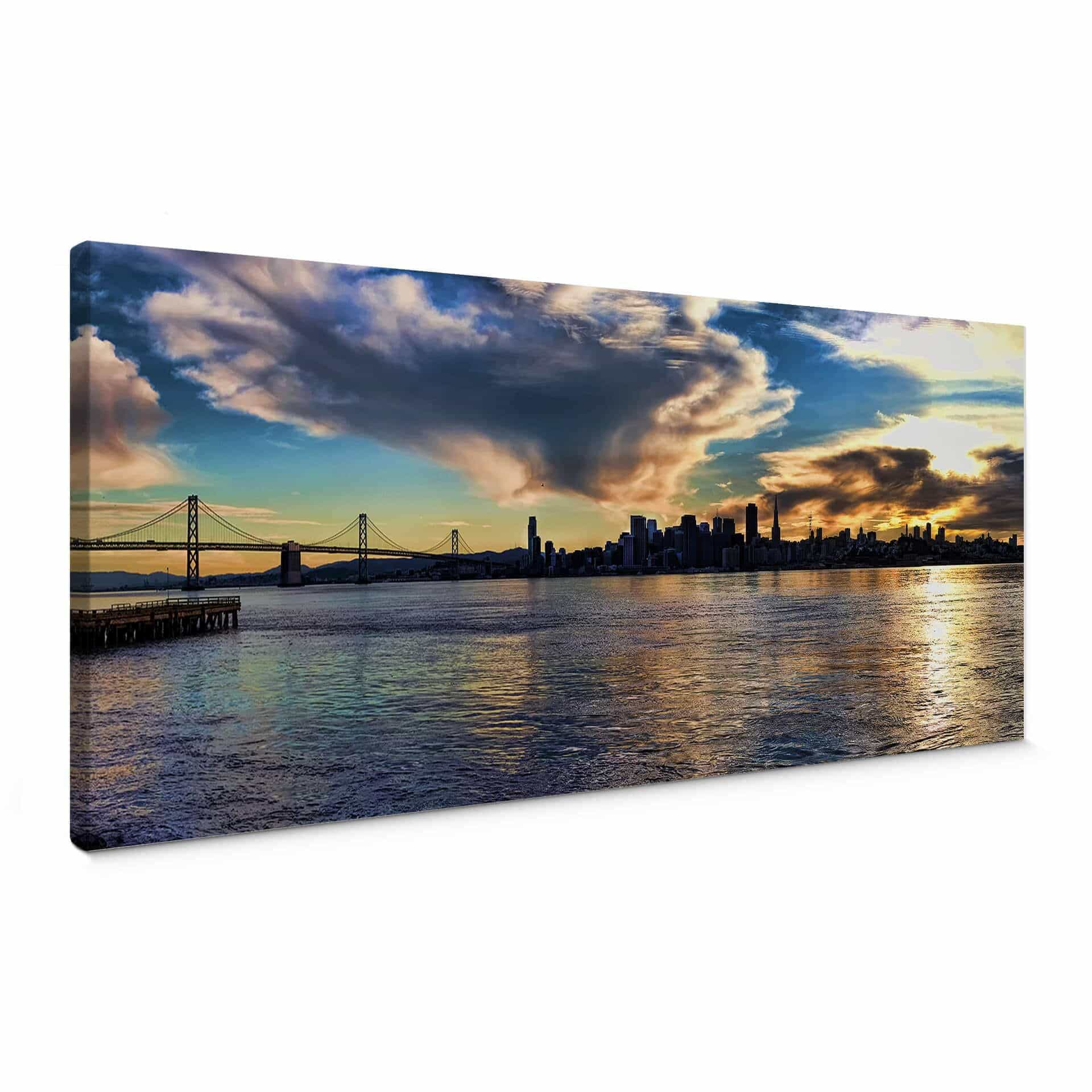 Lienzo San Francisco Skyline - Panorama