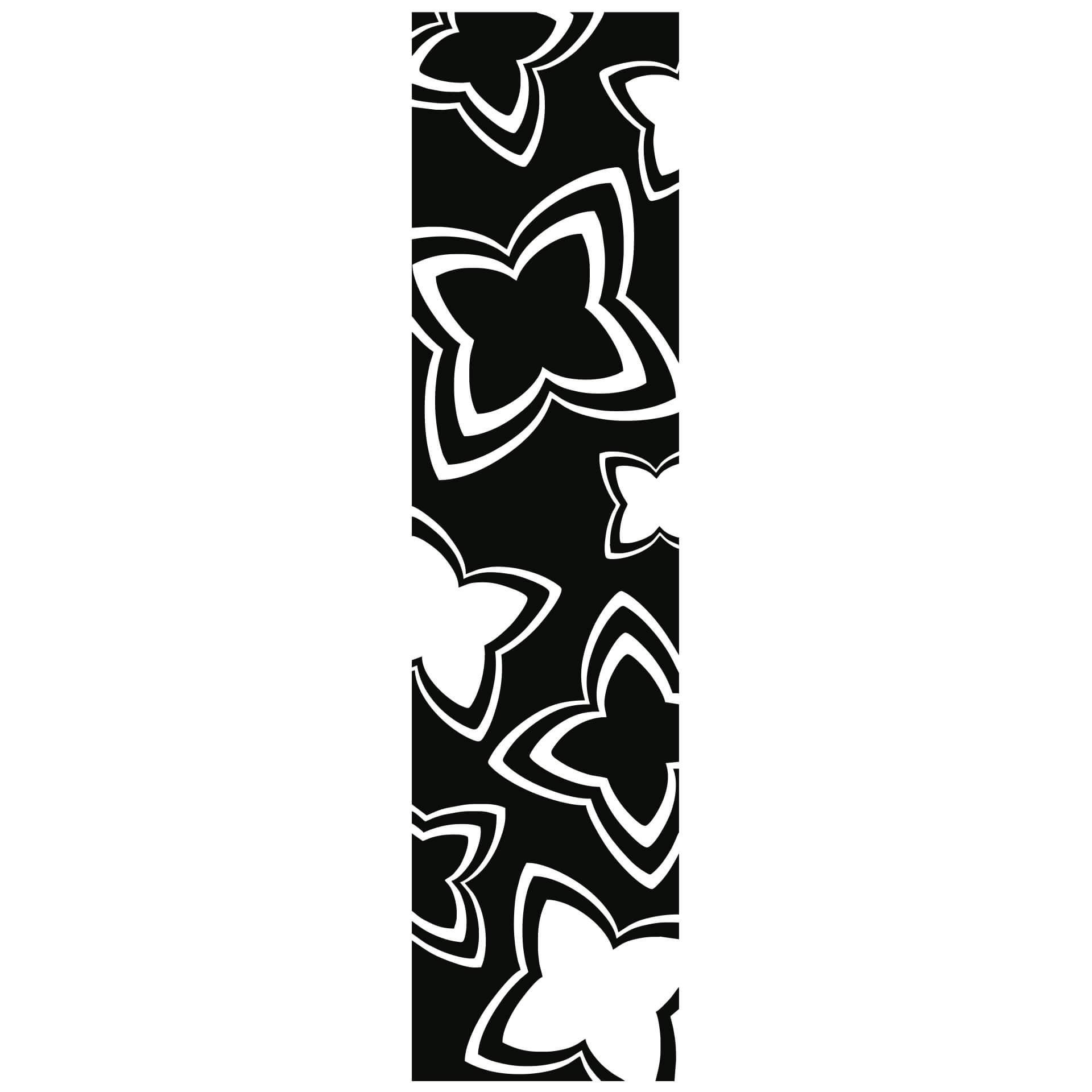 Wandtattoo Banner Flower