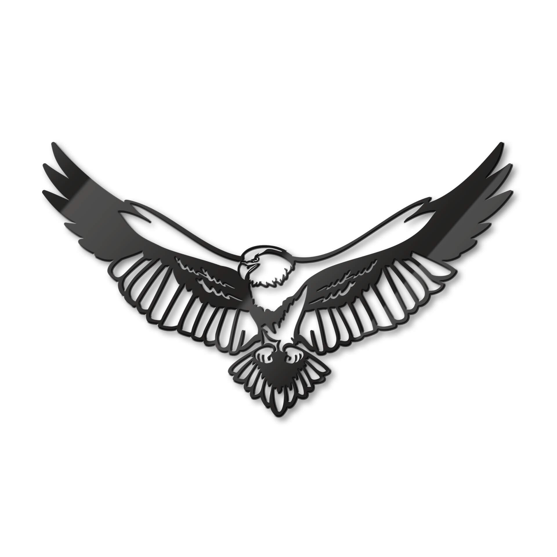 Decoración acrílica águila