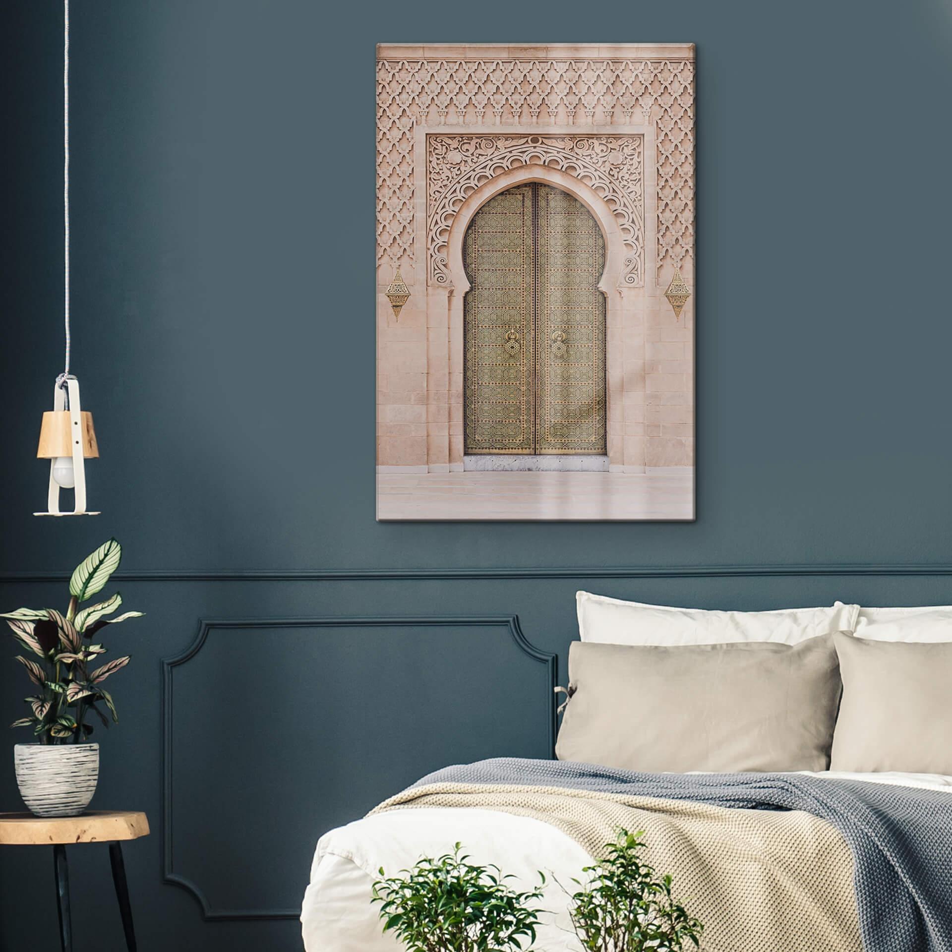 Glasschilderij Sisi & Seb - Moroccan Door