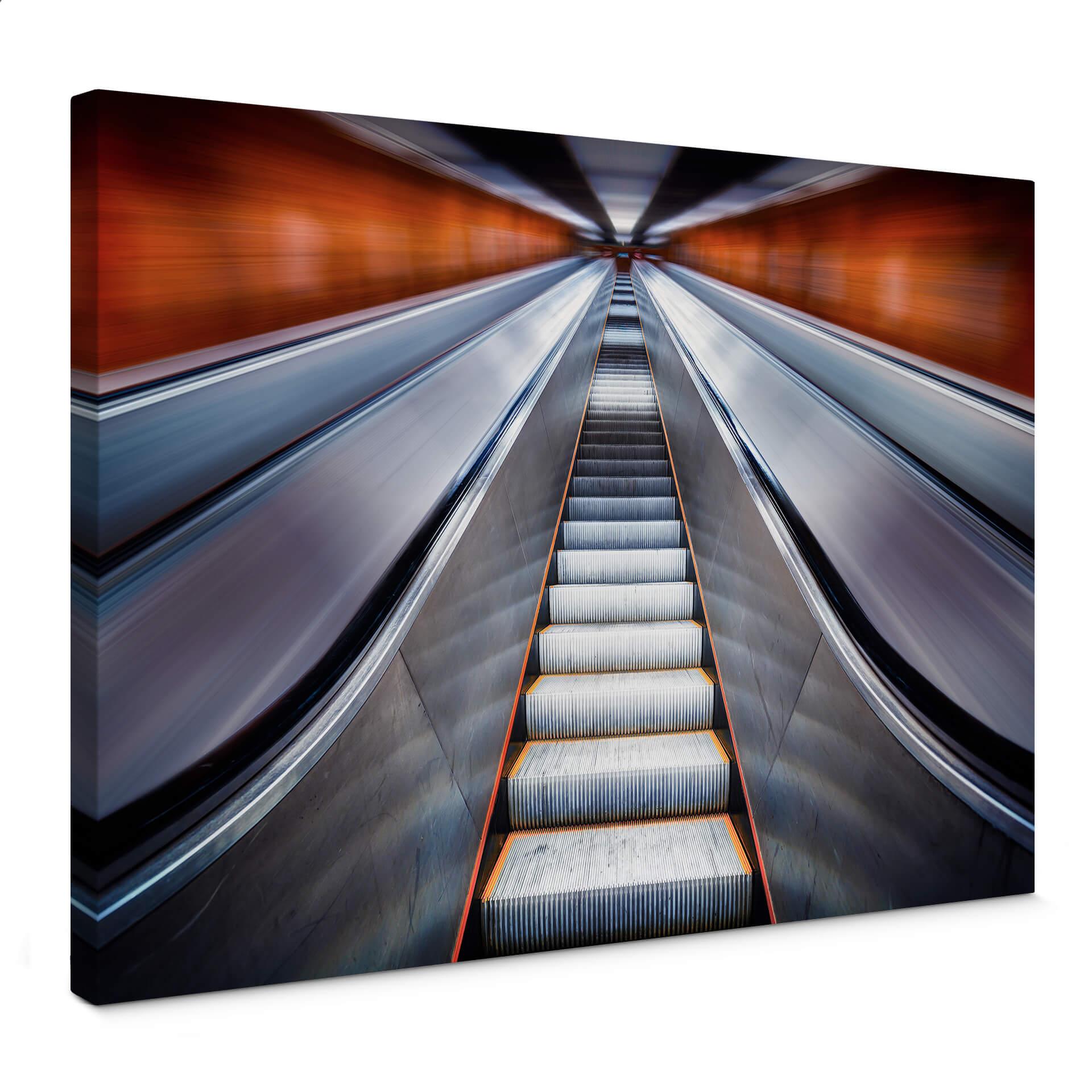 Canvasbillede - Kay PK - Escalator