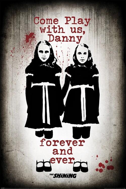 Poster, Film poster The Shining - Come Play With Us 61x91,5 cm