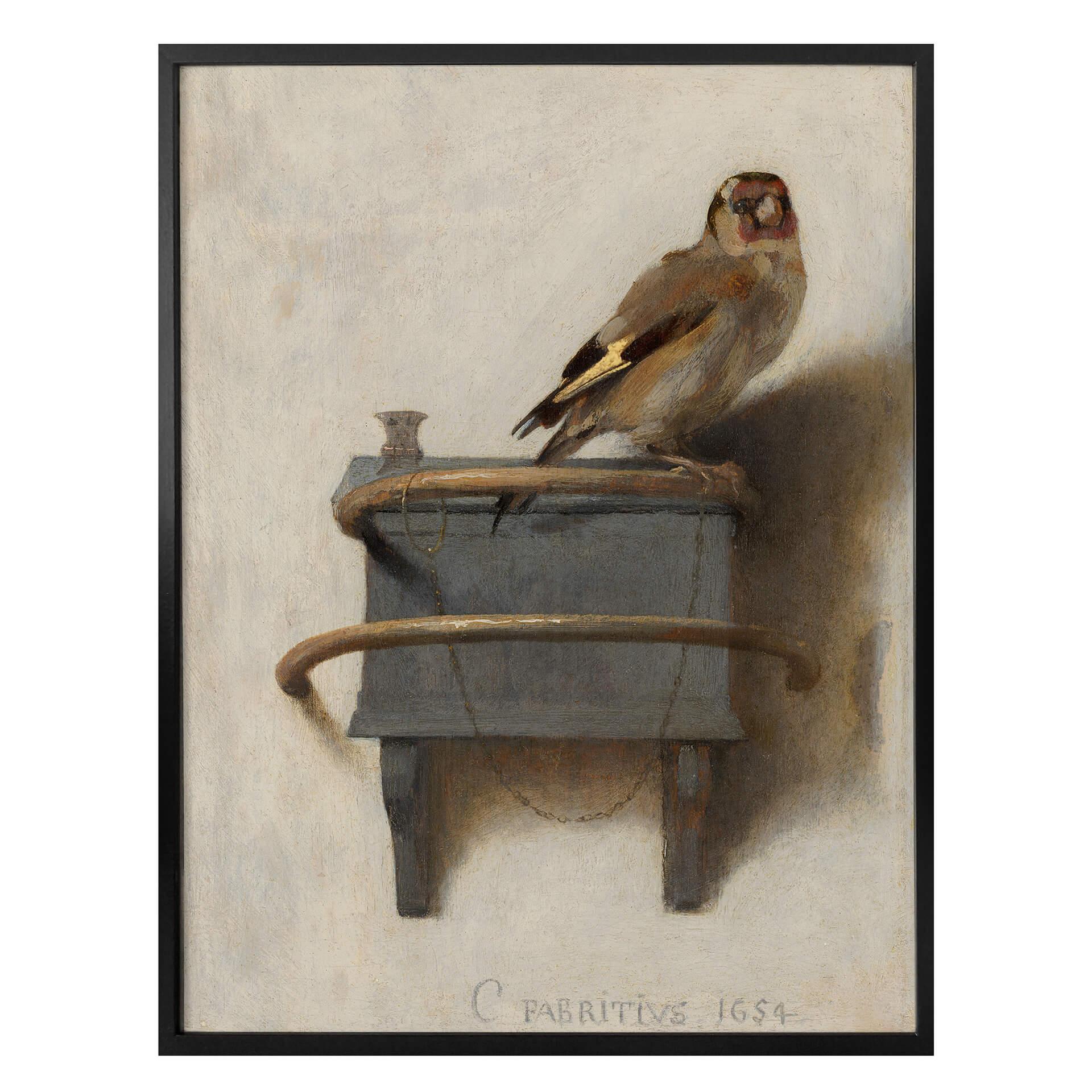 Plakat - Fabritius - Guldfinken