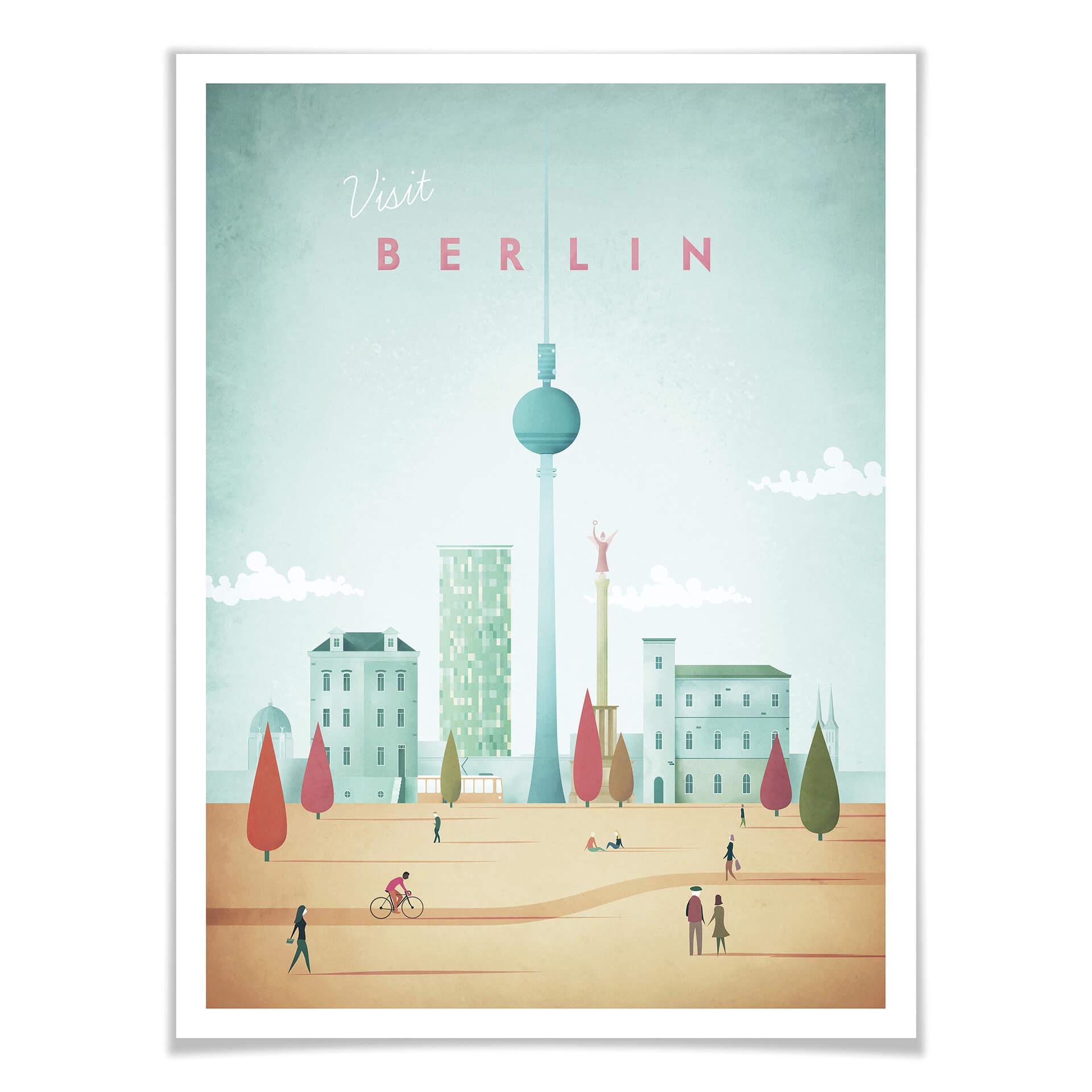 Plakat Rivers - Berlin