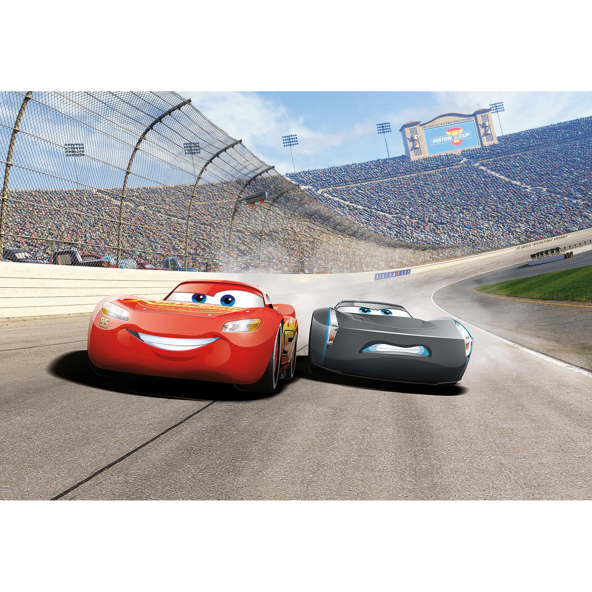 Fotobehang Disney Cars Duel