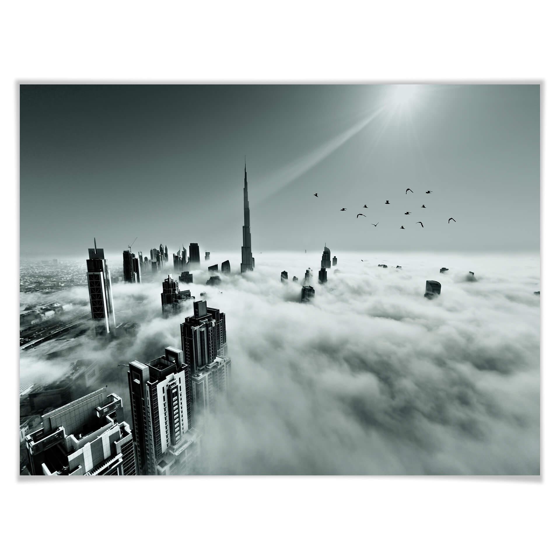 Póster Naufal - Ciudad de las nubes
