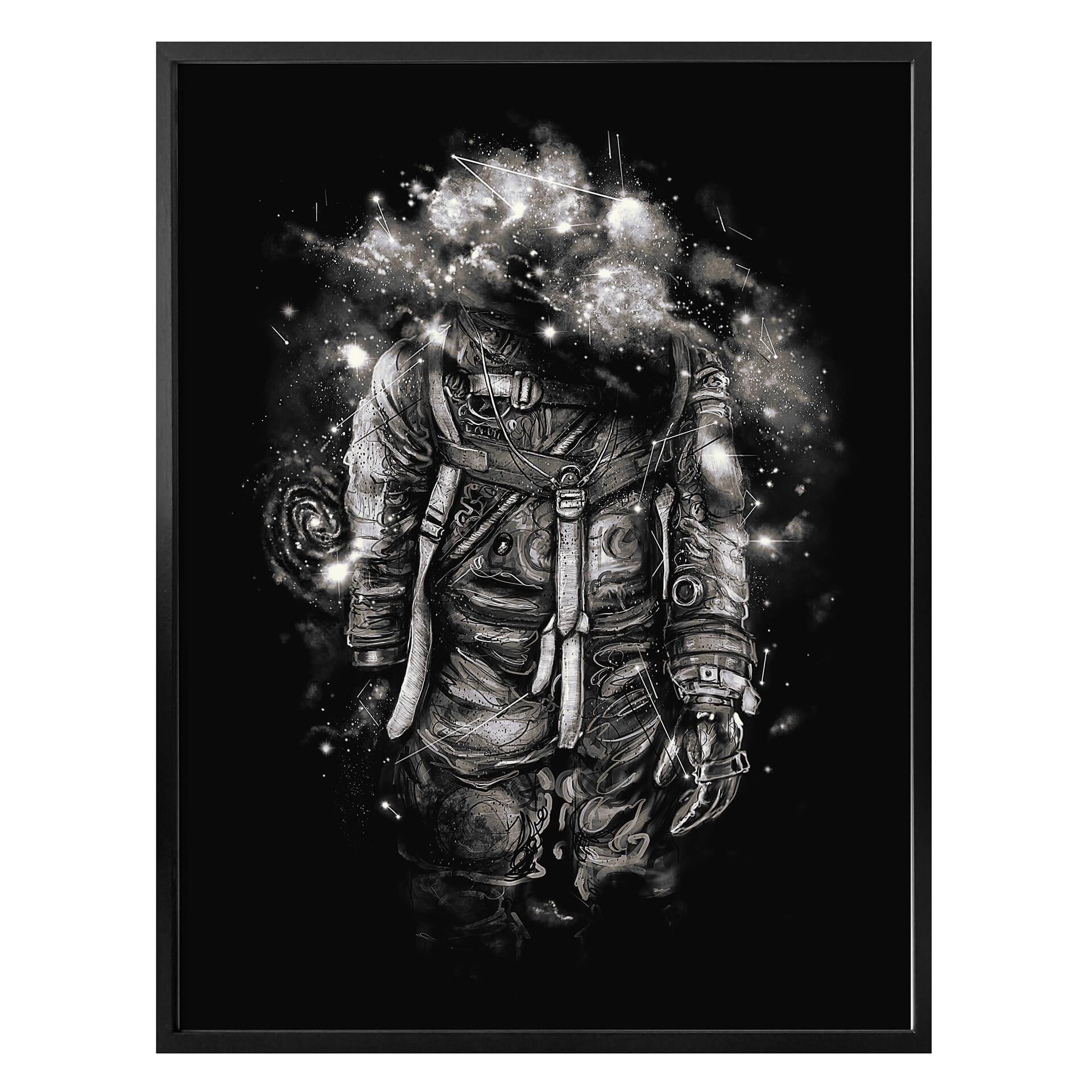 Plakat Nicebleed - Fortabt i kosmiske nuancer
