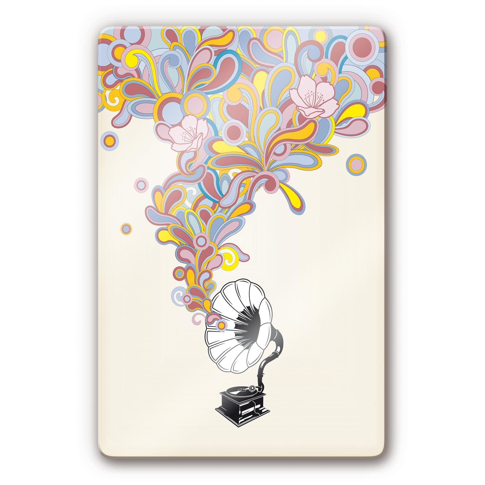 Tableau en verre - Musique magique