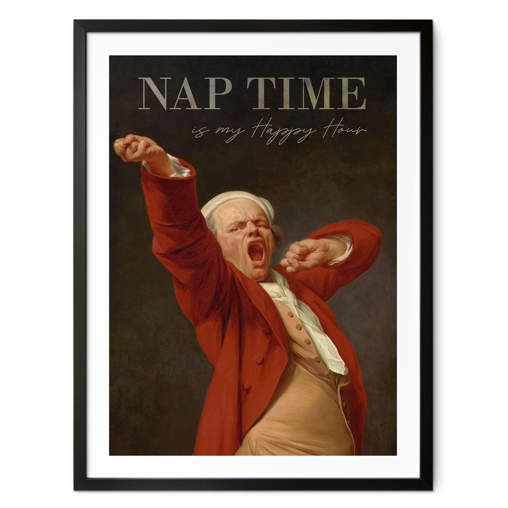 Plakat Lur - Inspireret af Ducreux - Selvportræt