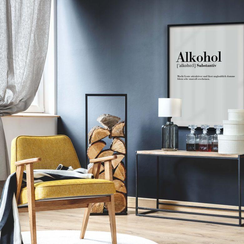 Poster Grammatik - Alkohol