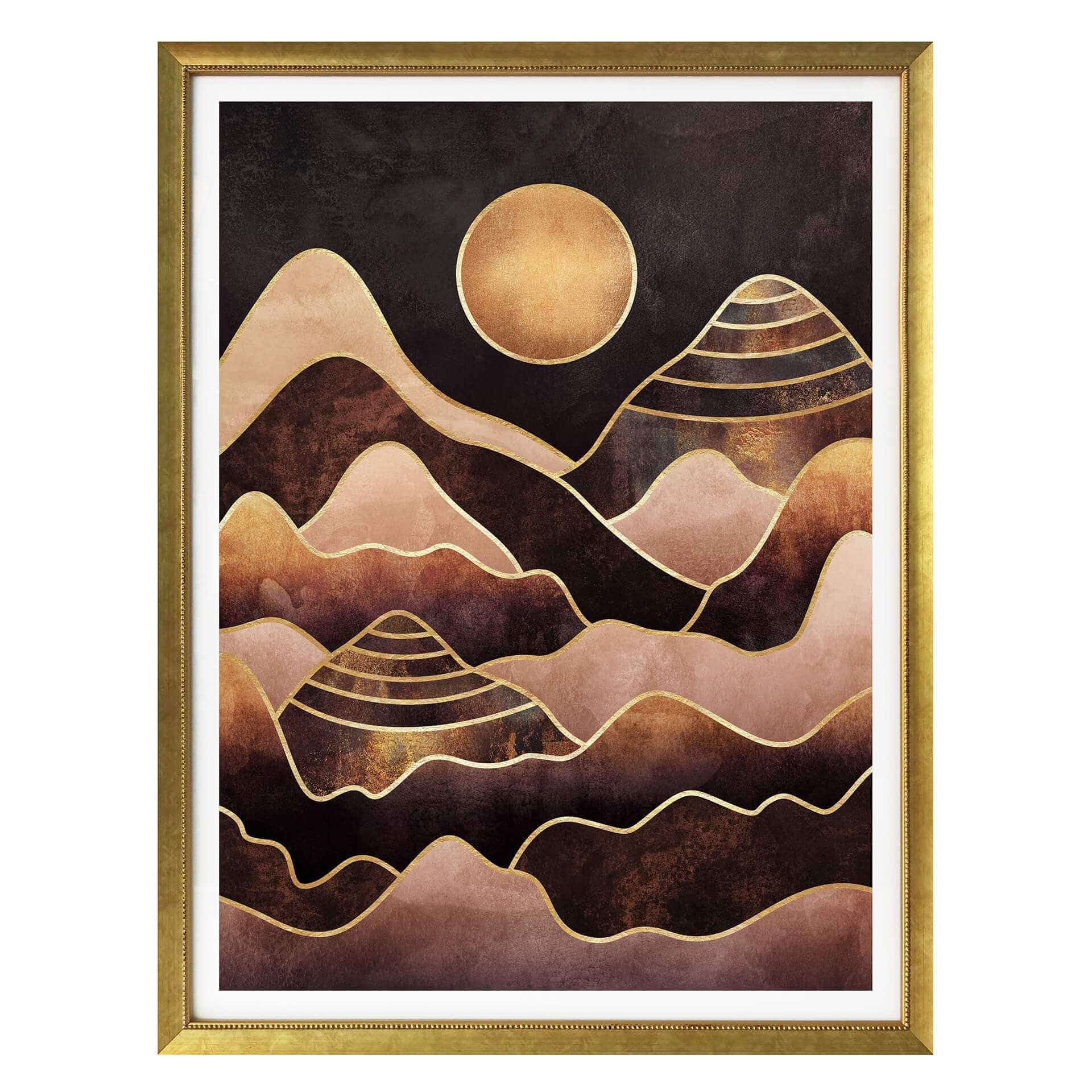 Frederiksson Plakat - Solnedgang