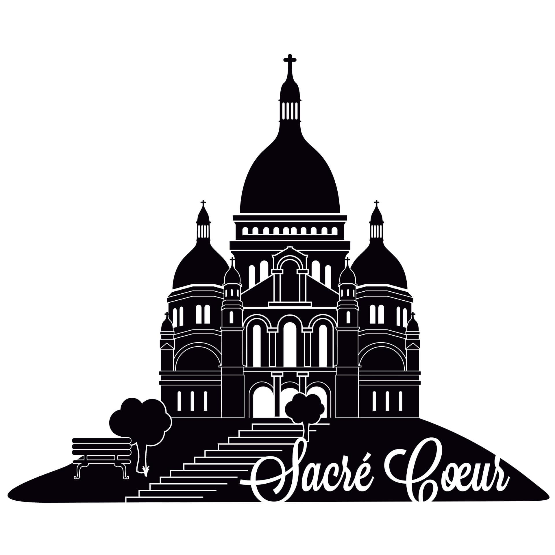 Adesivo murale - Sacro Cuore