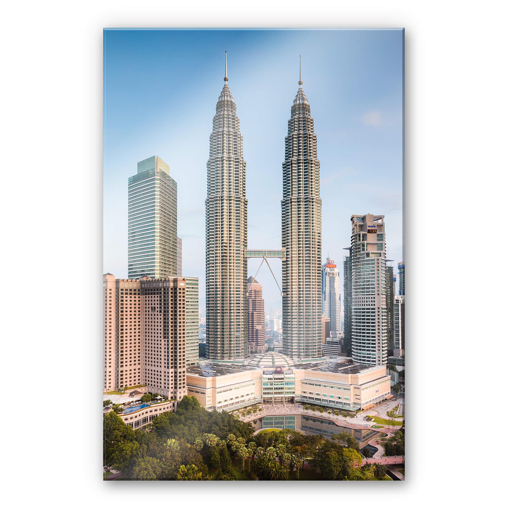 Akrylbillede - Colombo - Petronas Towers i Kuala Lumpur