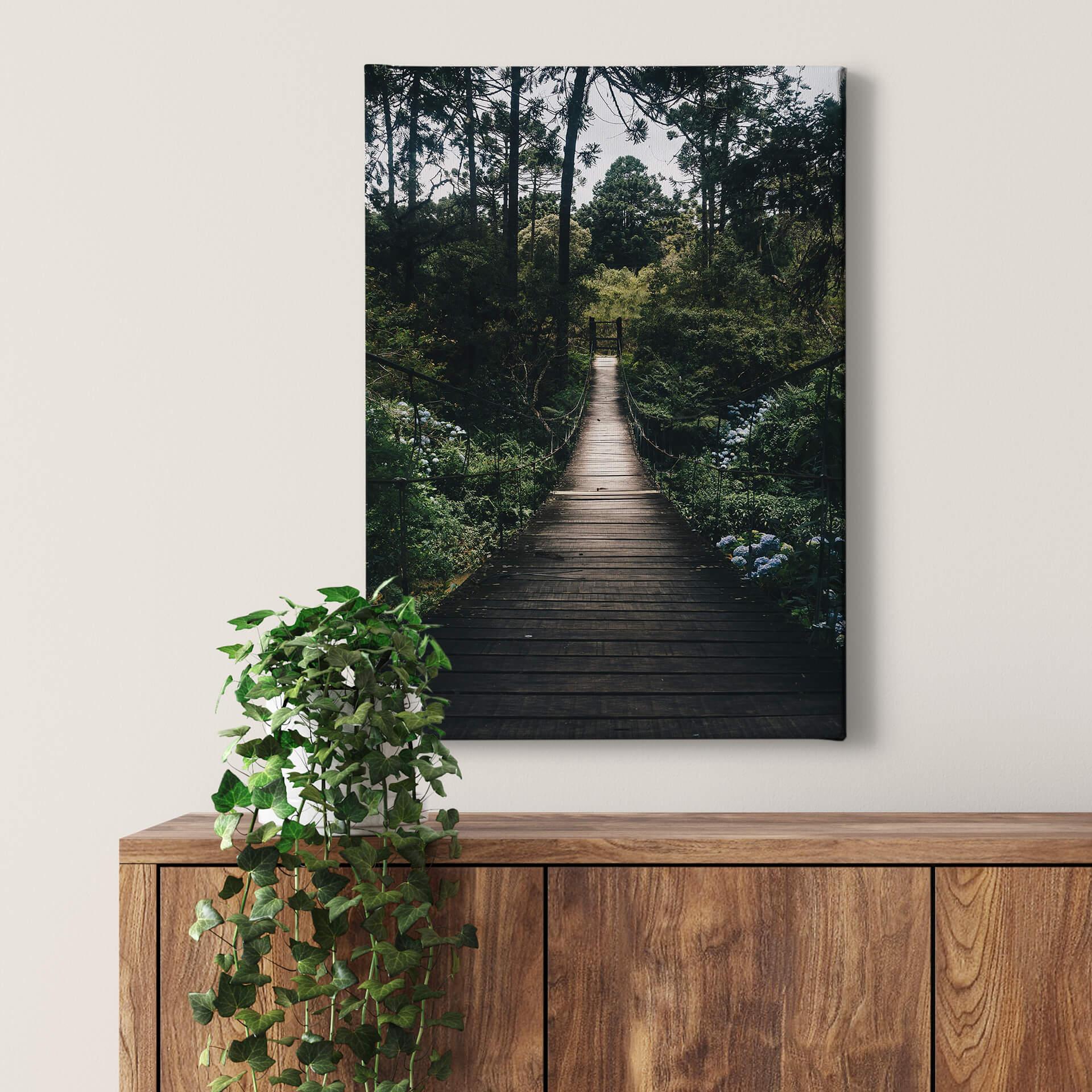 Canvas Bosweggetje