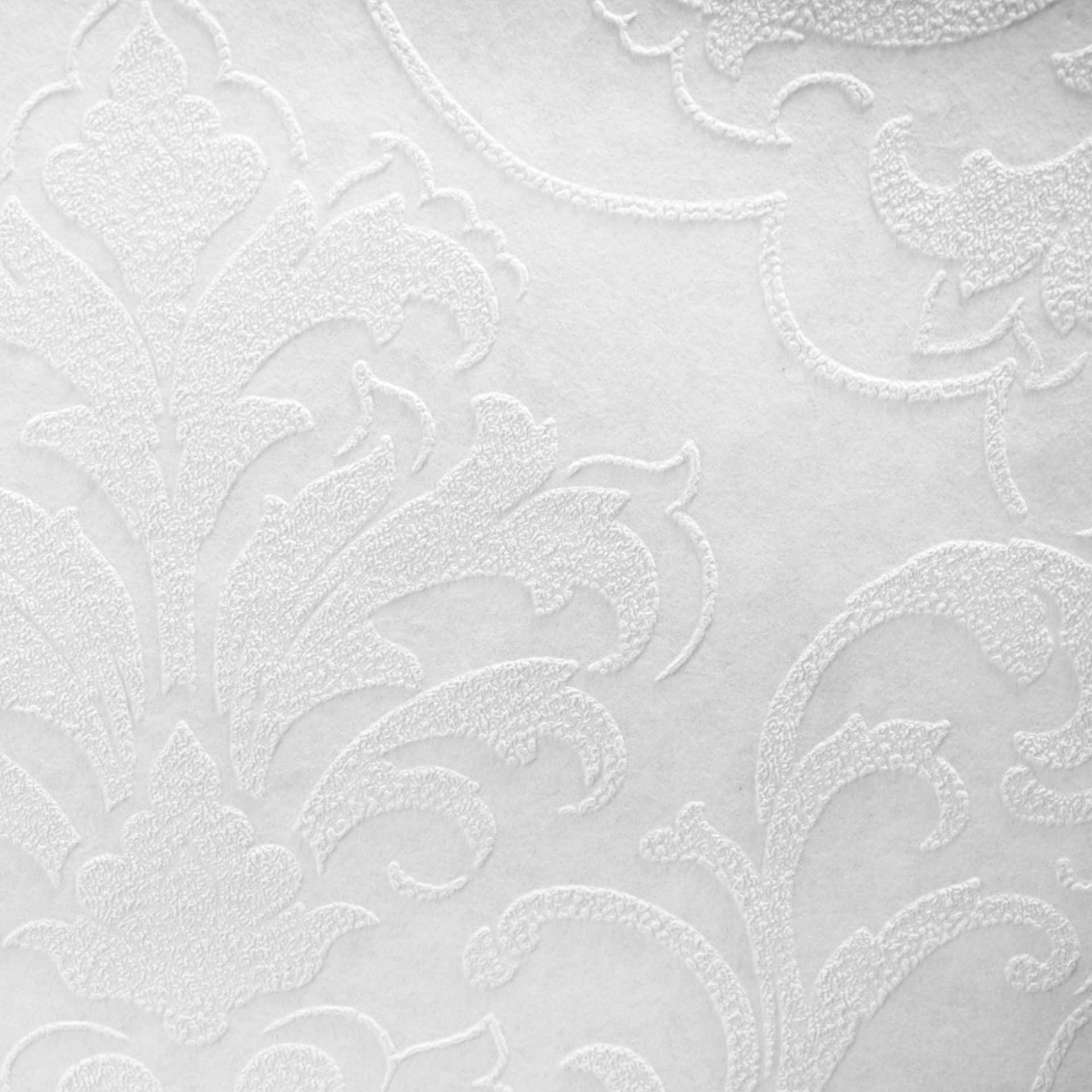Patroonbehang Architects Paper Overschilderbaar Vliesbehang Pigment Eco Wit, overschilderbaar