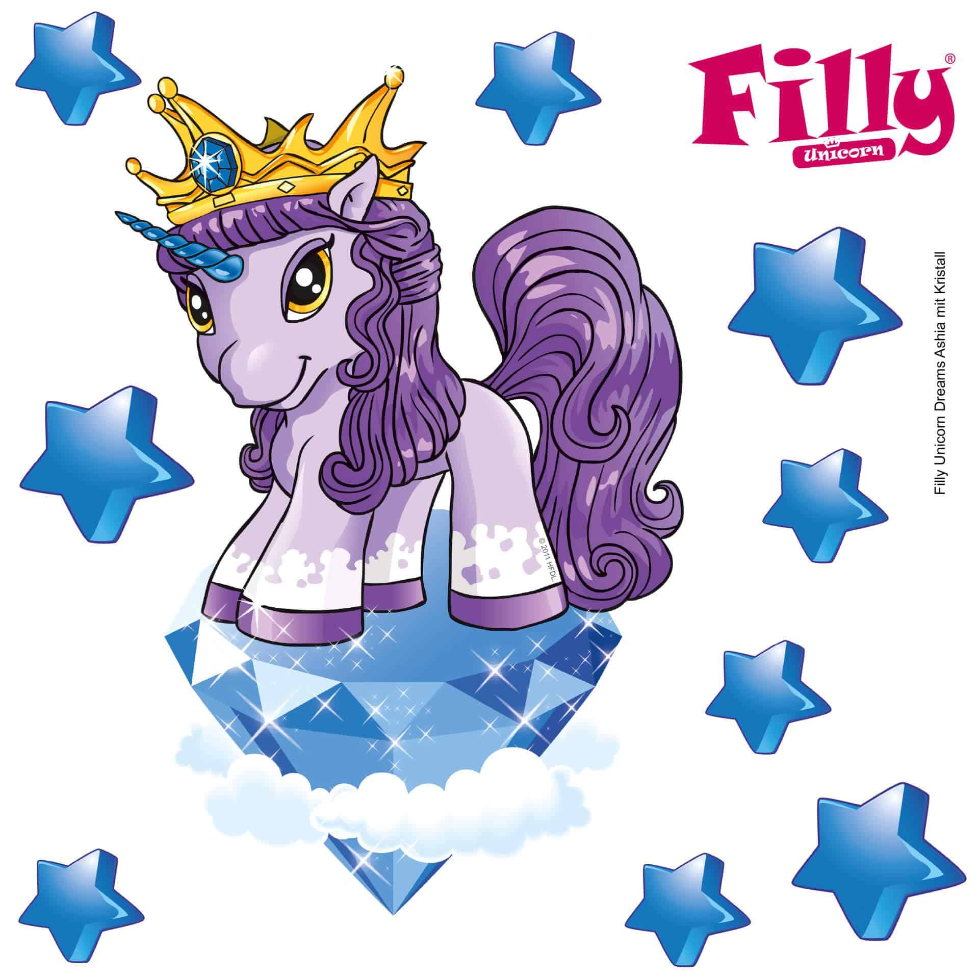 Wallsticker Filly Unicorn Dreams Ashia