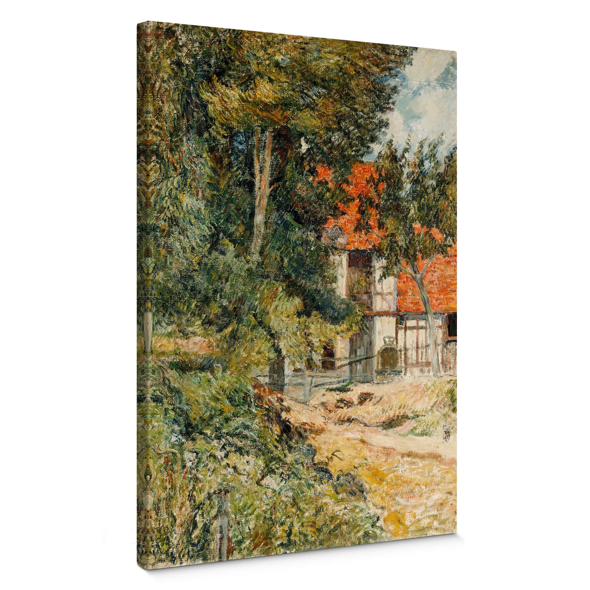Gauguin - Sommerhus i Normandiet - Lærredsprint