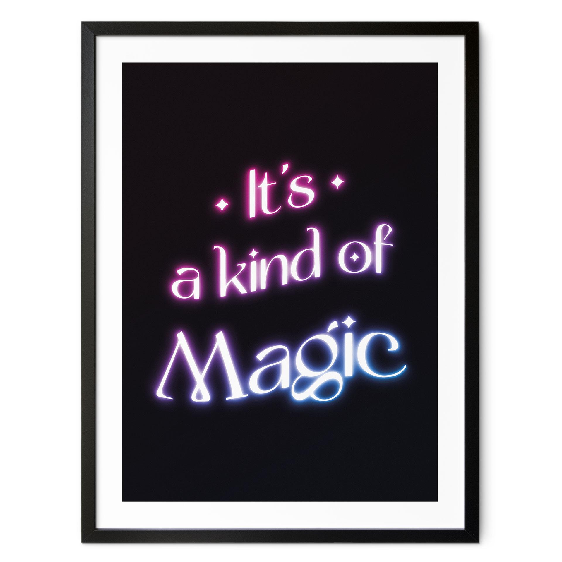 Plakat Songtext - It's a kind of magic