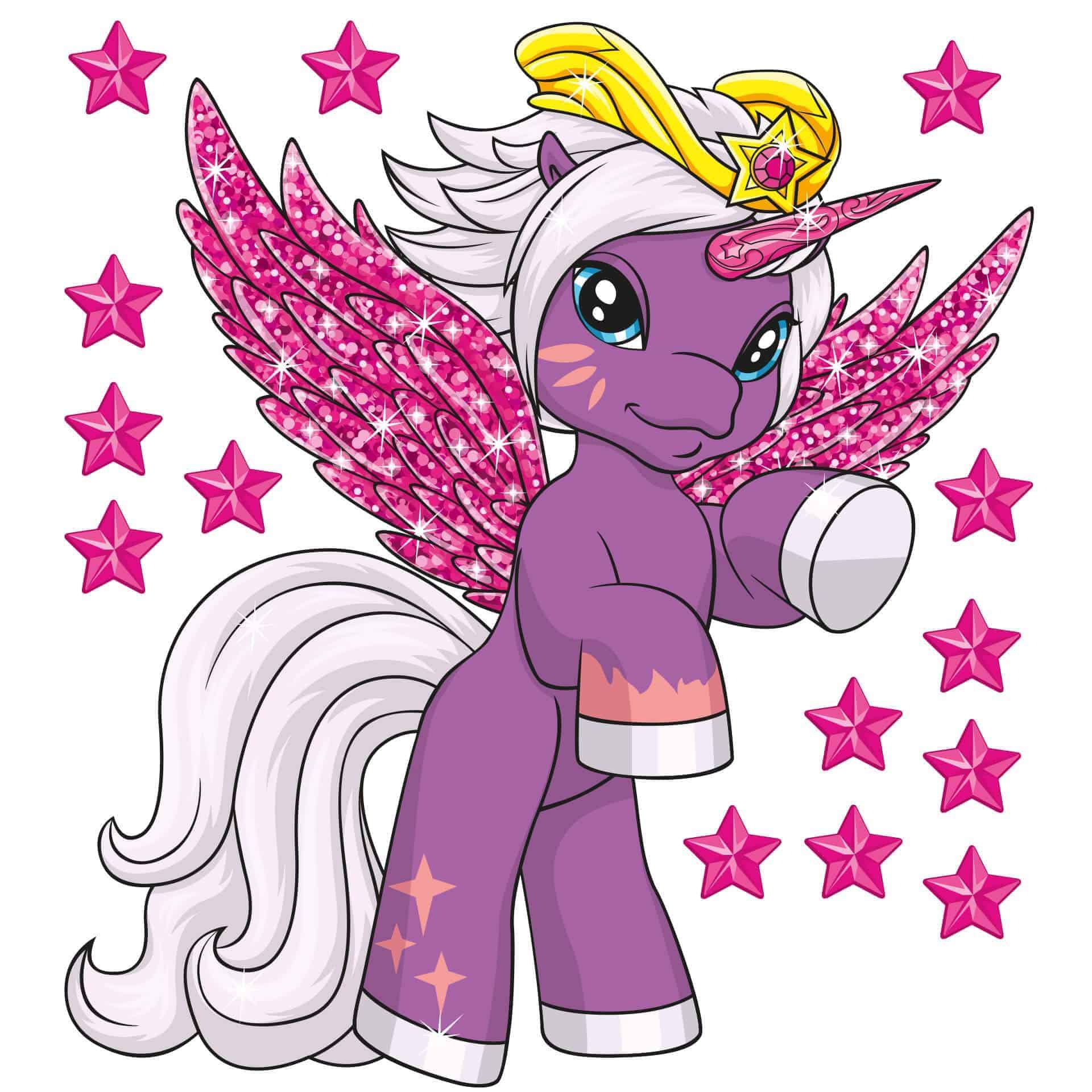 Wallsticker Filly Stars - Astro